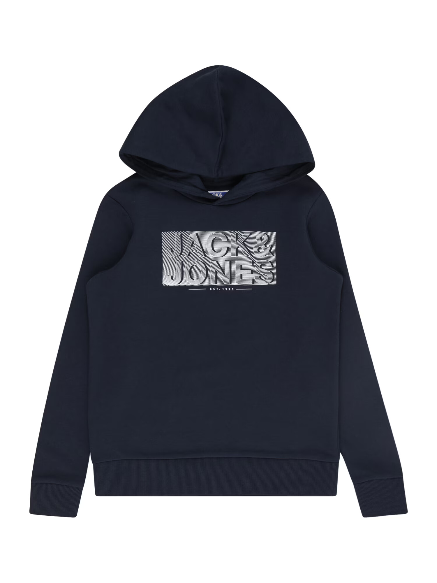 Jack & Jones Junior Μπλούζα φούτερ 'PETER' ναυτικό μπλε / λευκό - Pepit.gr