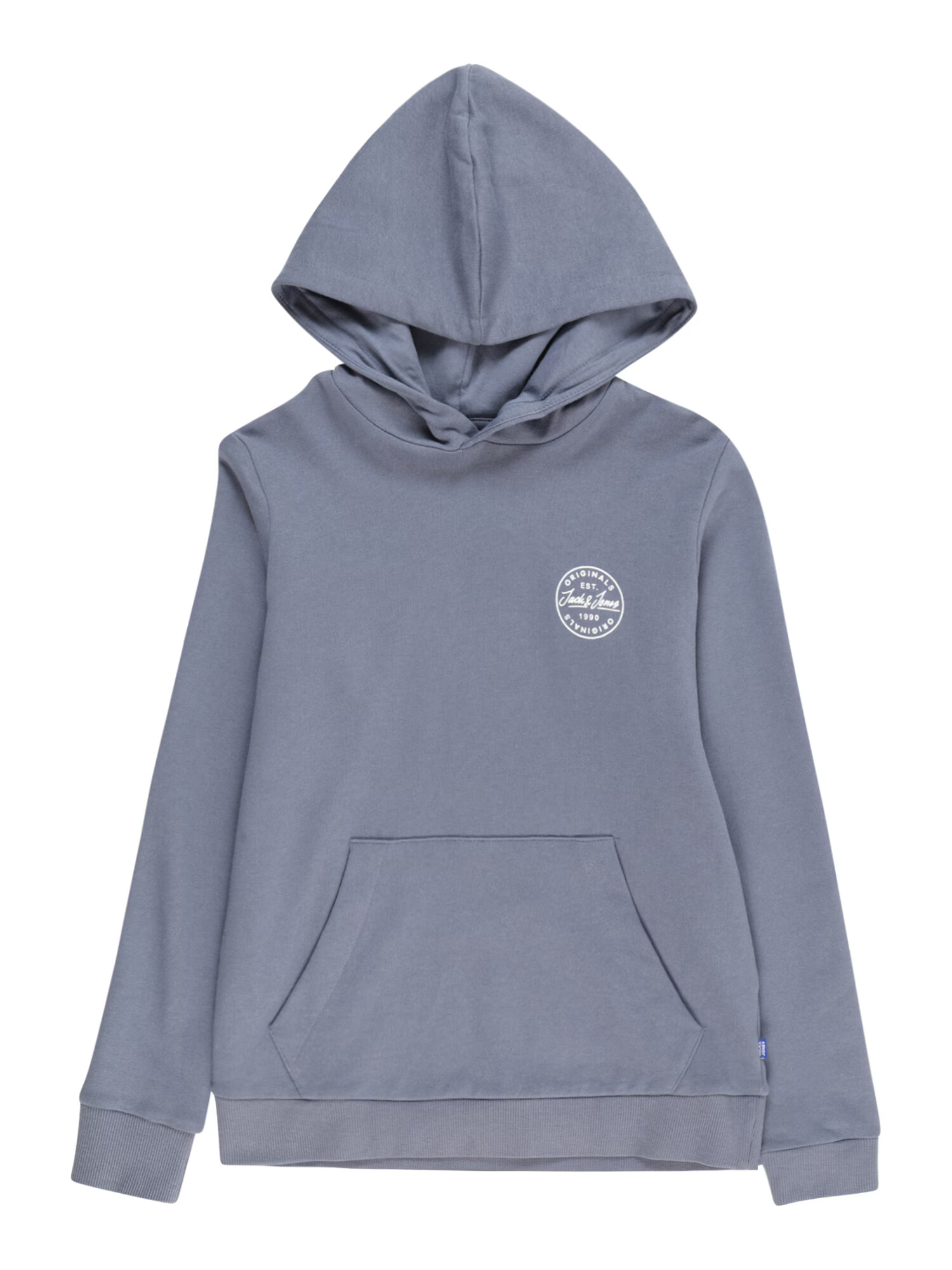 Jack & Jones Junior Μπλούζα φούτερ 'SHARK' μπλε περιστεριού / λευκό - Pepit.gr