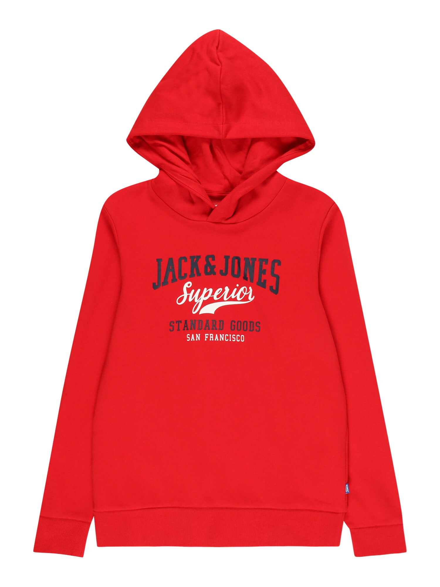 Jack & Jones Junior Μπλούζα φούτερ σκούρο μπλε / κόκκινο / λευκό - Pepit.gr