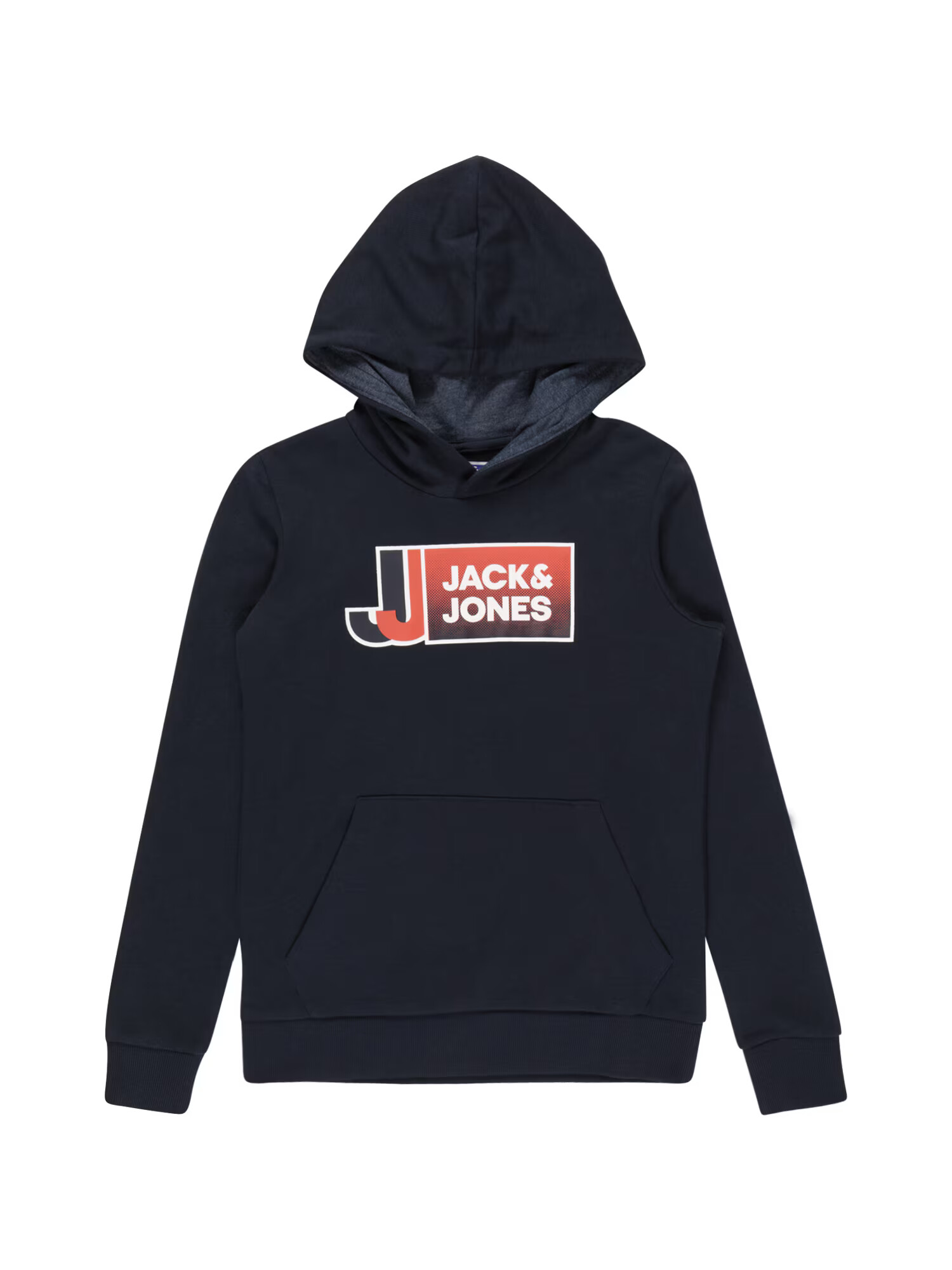 Jack & Jones Junior Μπλούζα φούτερ σκούρο μπλε / κόκκινο / λευκό - Pepit.gr