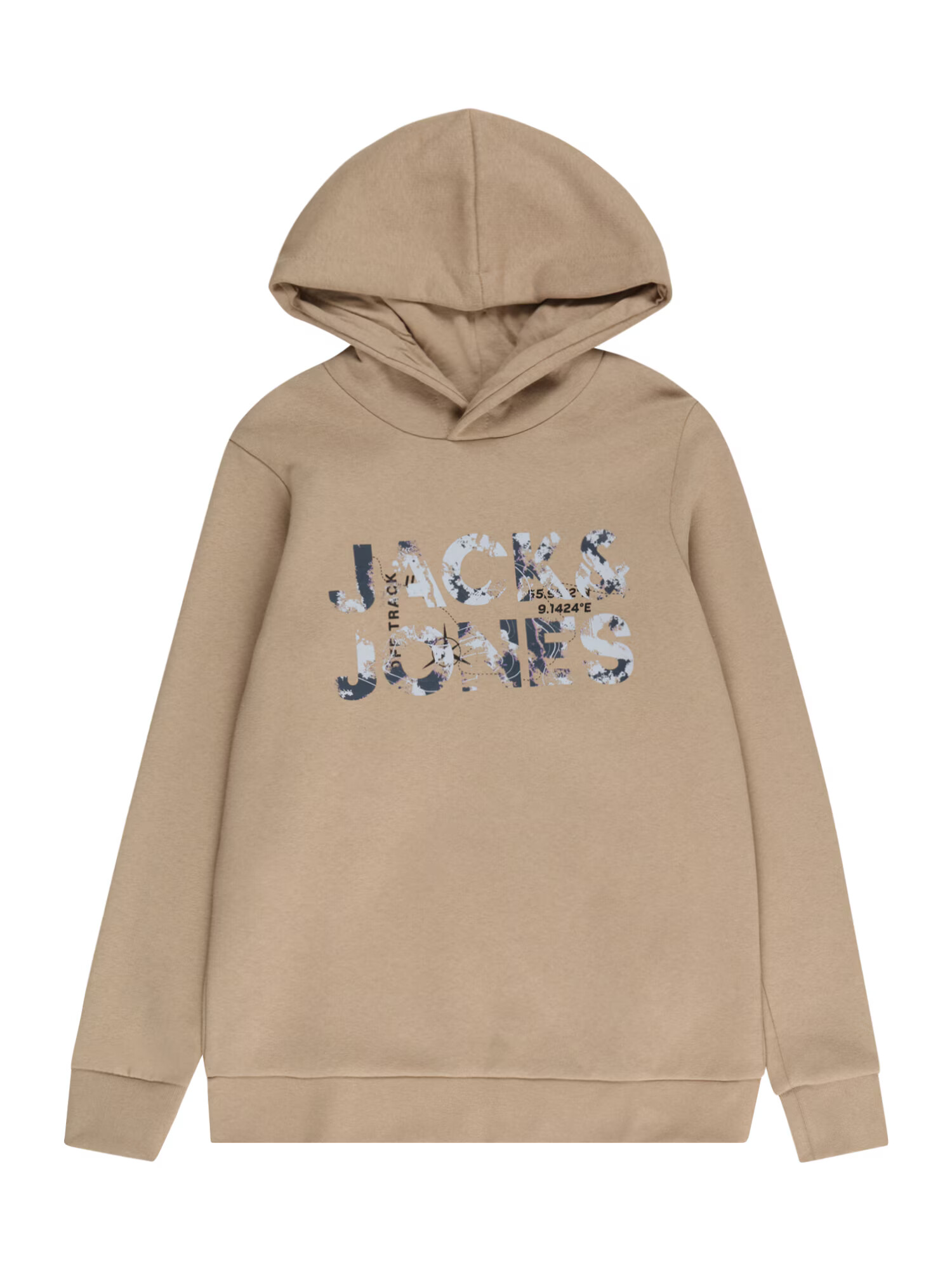 Jack & Jones Junior Μπλούζα φούτερ 'Tech' σκούρο μπεζ / ναυτικό μπλε / γαλάζιο - Pepit.gr