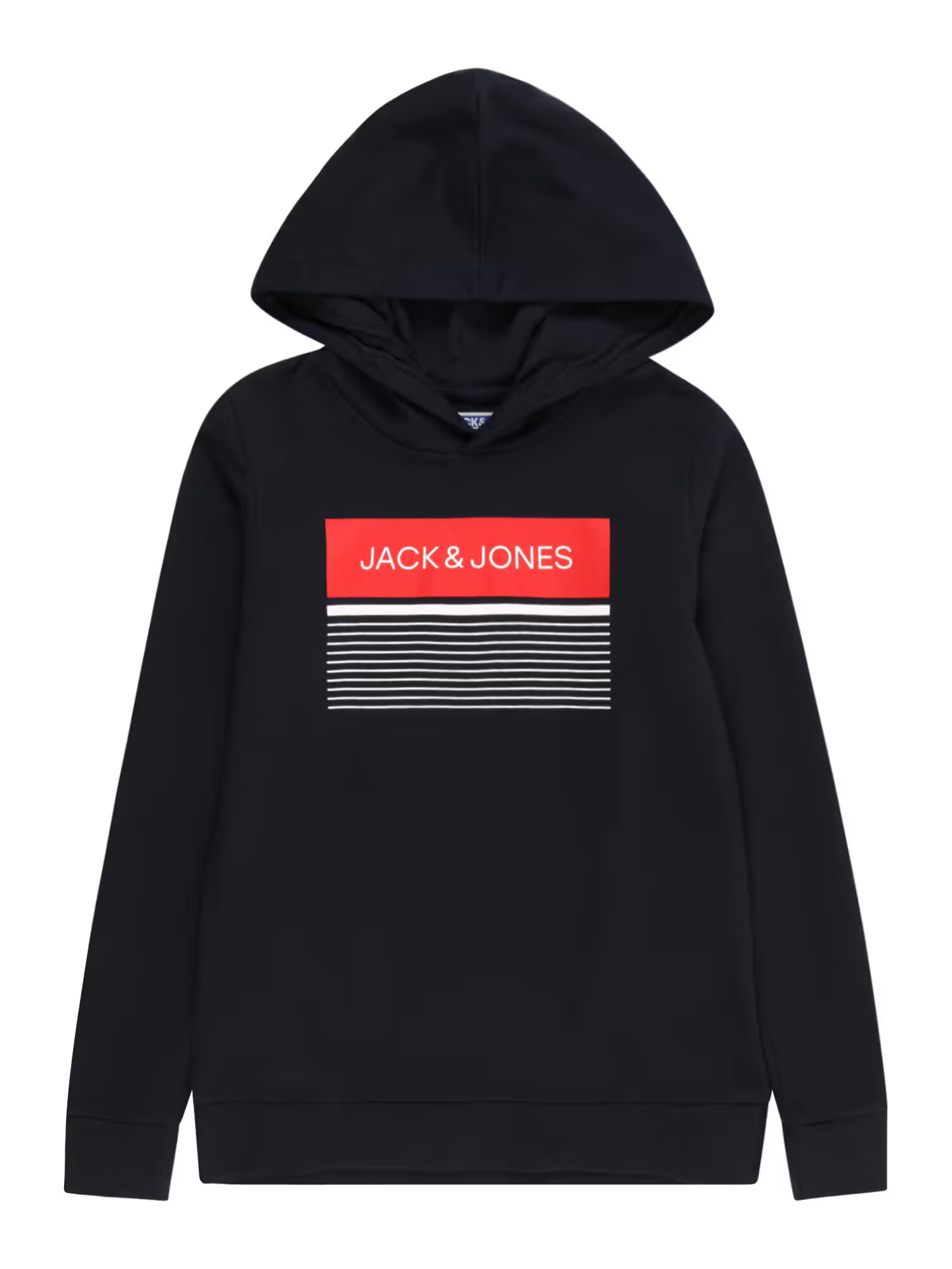 Jack & Jones Junior Μπλούζα φούτερ 'TRAVIS' ναυτικό μπλε / κόκκινο / λευκό - Pepit.gr