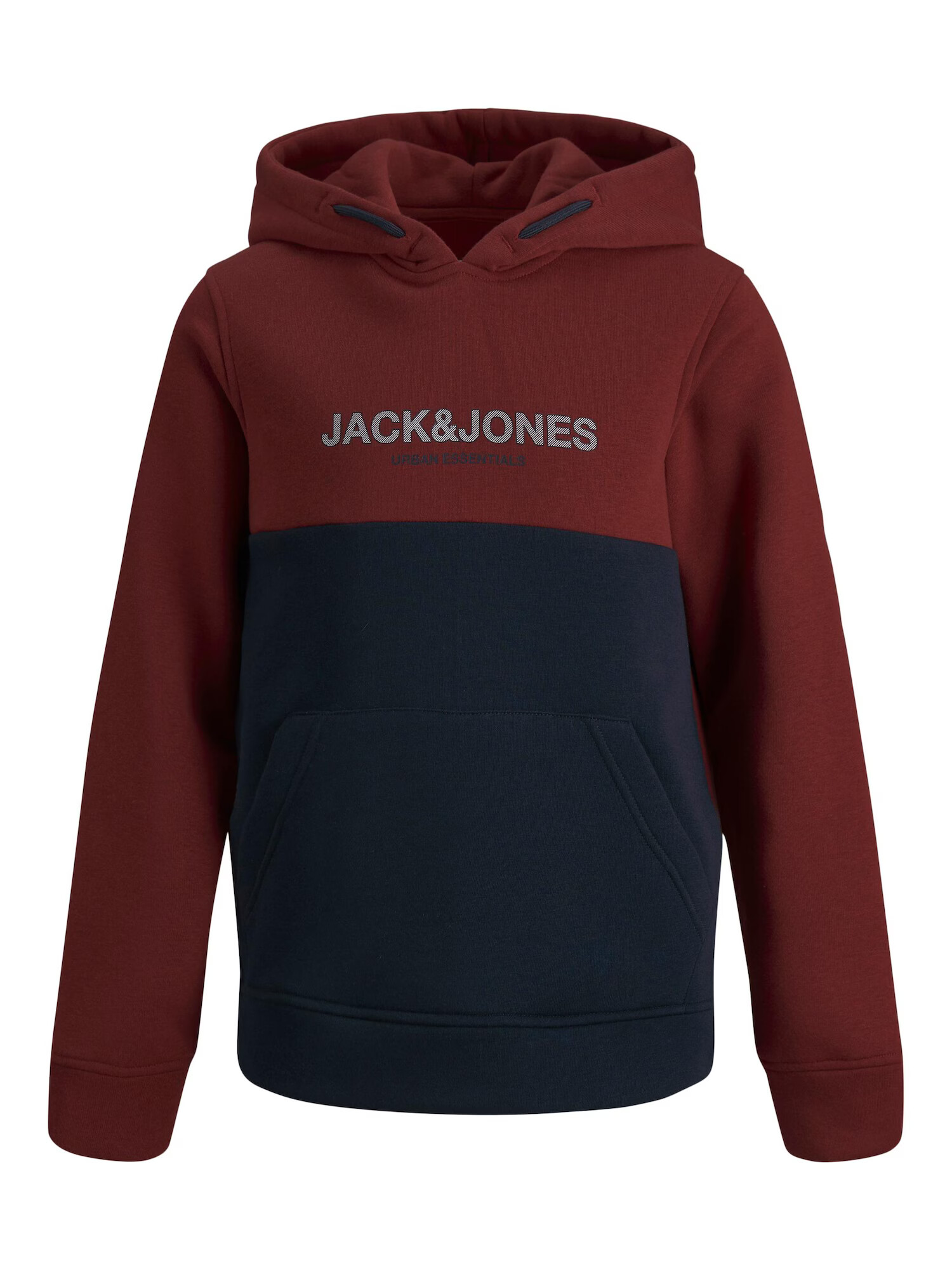 Jack & Jones Junior Μπλούζα φούτερ 'Urban' ναυτικό μπλε / σκούρο κόκκινο / λευκό - Pepit.gr