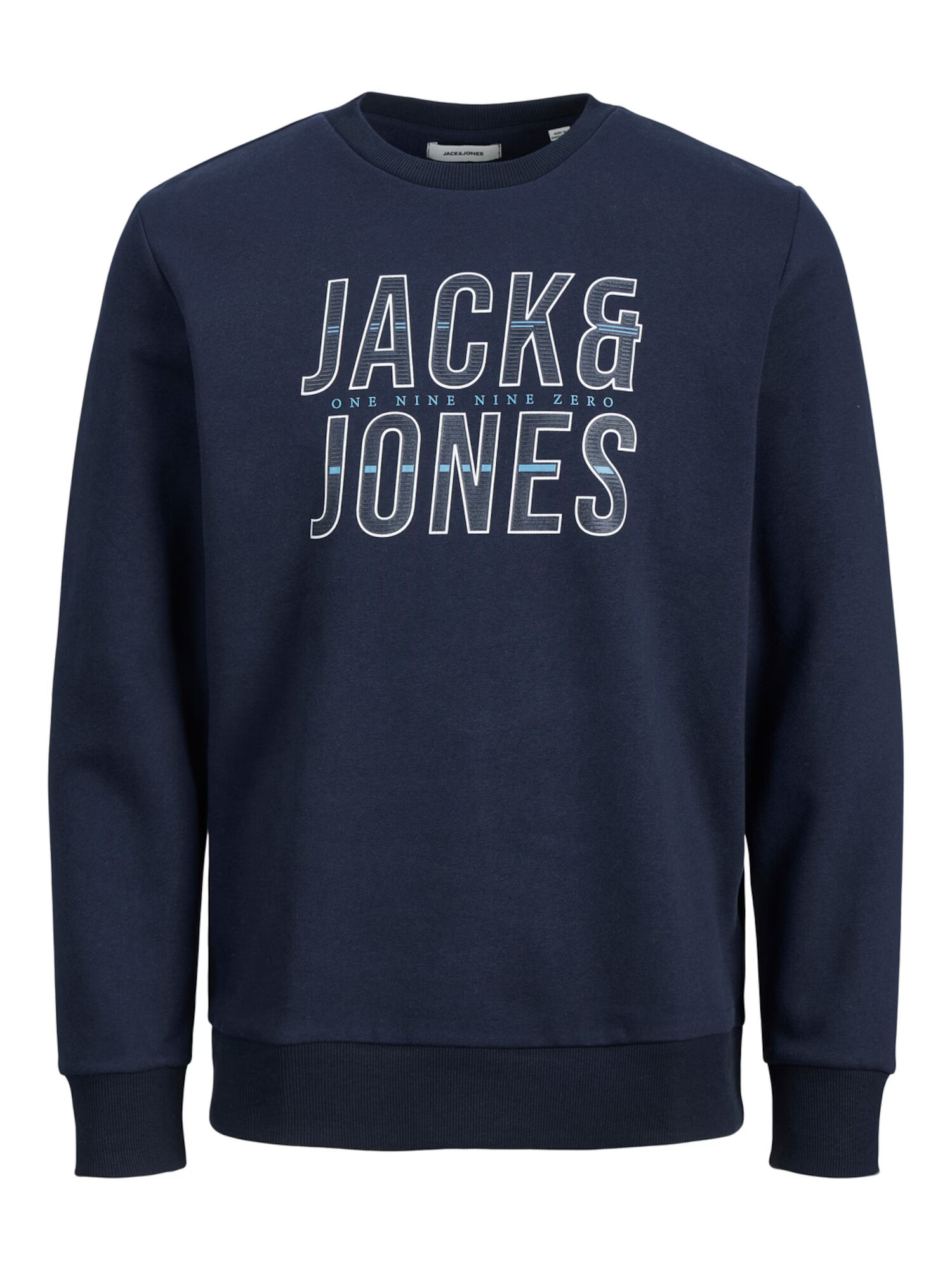 Jack & Jones Junior Μπλούζα φούτερ 'XILO' μπλε / ναυτικό μπλε / λευκό - Pepit.gr