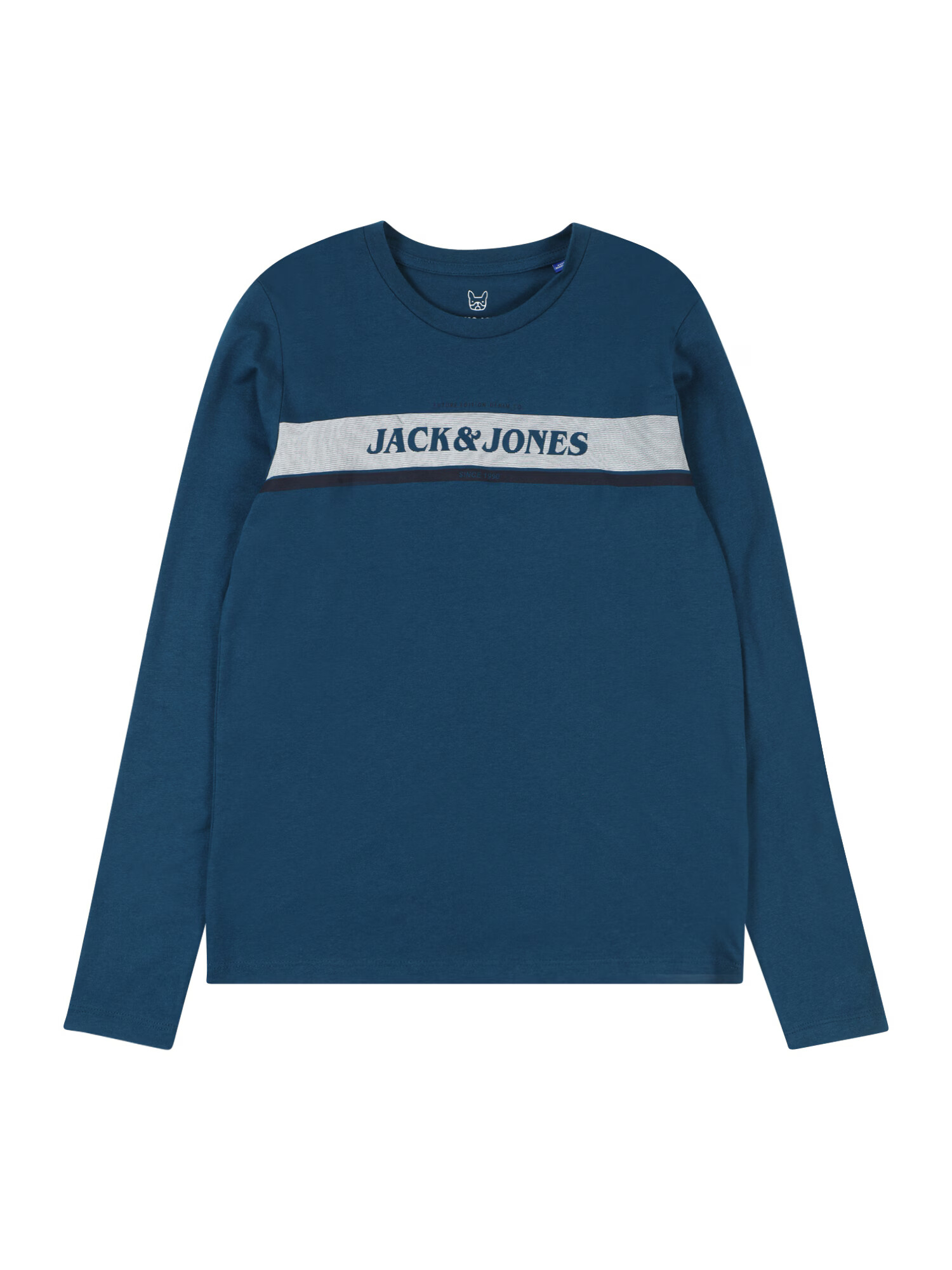 Jack & Jones Junior Μπλουζάκι 'ALEX' ναυτικό μπλε / μαύρο / λευκό - Pepit.gr