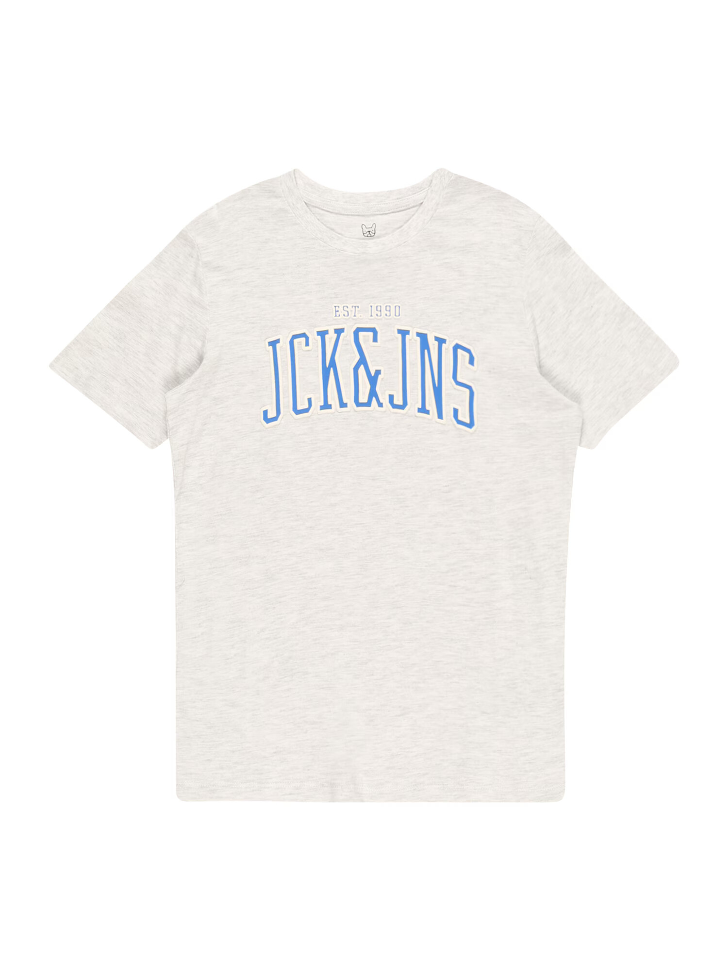 Jack & Jones Junior Μπλουζάκι 'CEMB' μπλε / γκρι μελανζέ - Pepit.gr