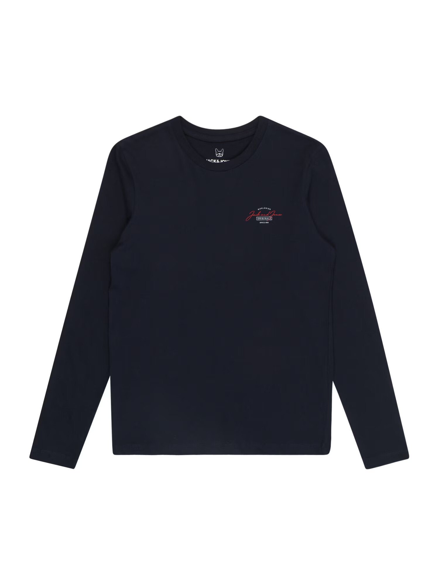 Jack & Jones Junior Μπλουζάκι 'FERRY' ναυτικό μπλε / κόκκινο / λευκό - Pepit.gr