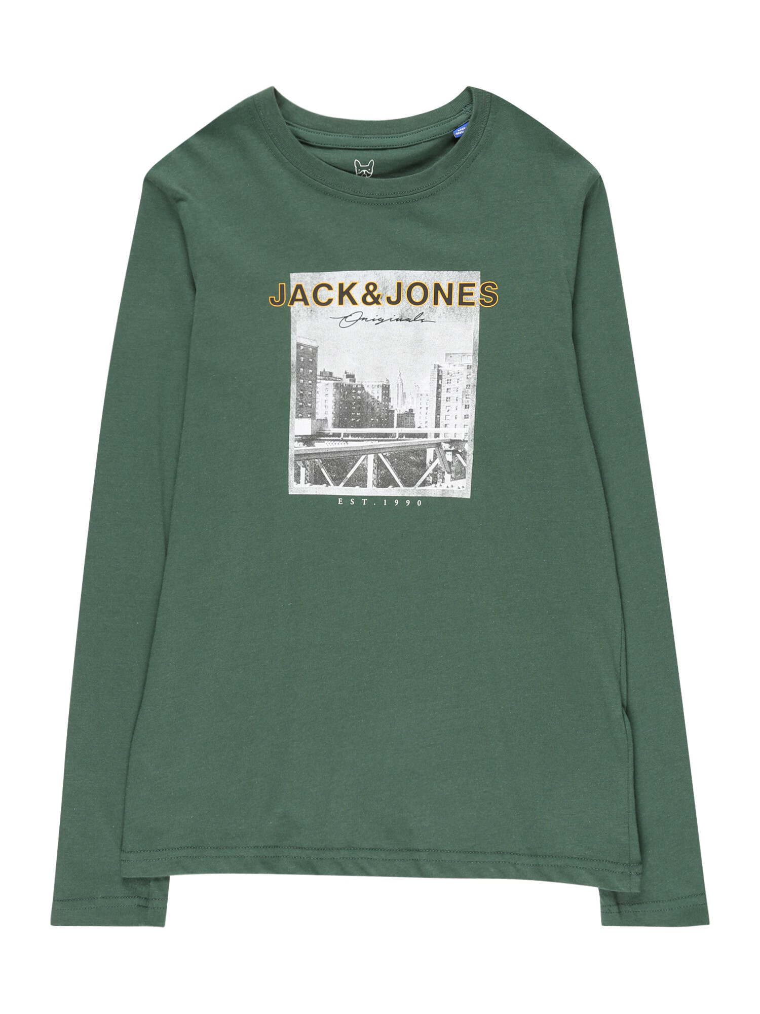 Jack & Jones Junior Μπλουζάκι 'FRIDAY' κίτρινο / σκούρο γκρι / σμαραγδί / λευκό - Pepit.gr