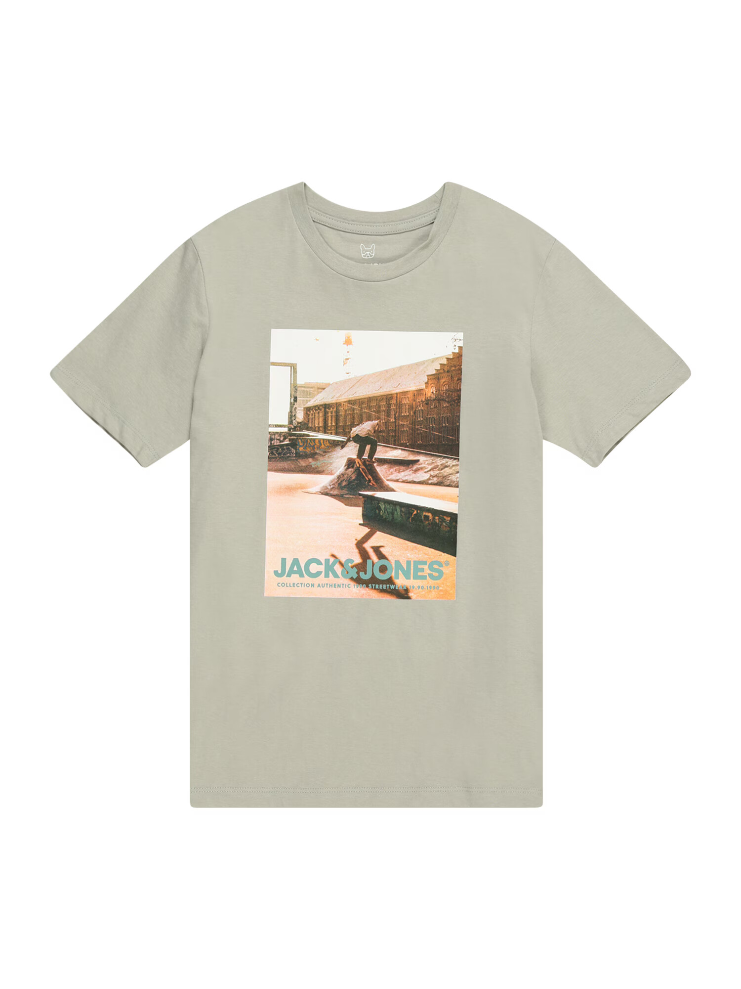 Jack & Jones Junior Μπλουζάκι 'Gem' γκρι / ανάμεικτα χρώματα - Pepit.gr