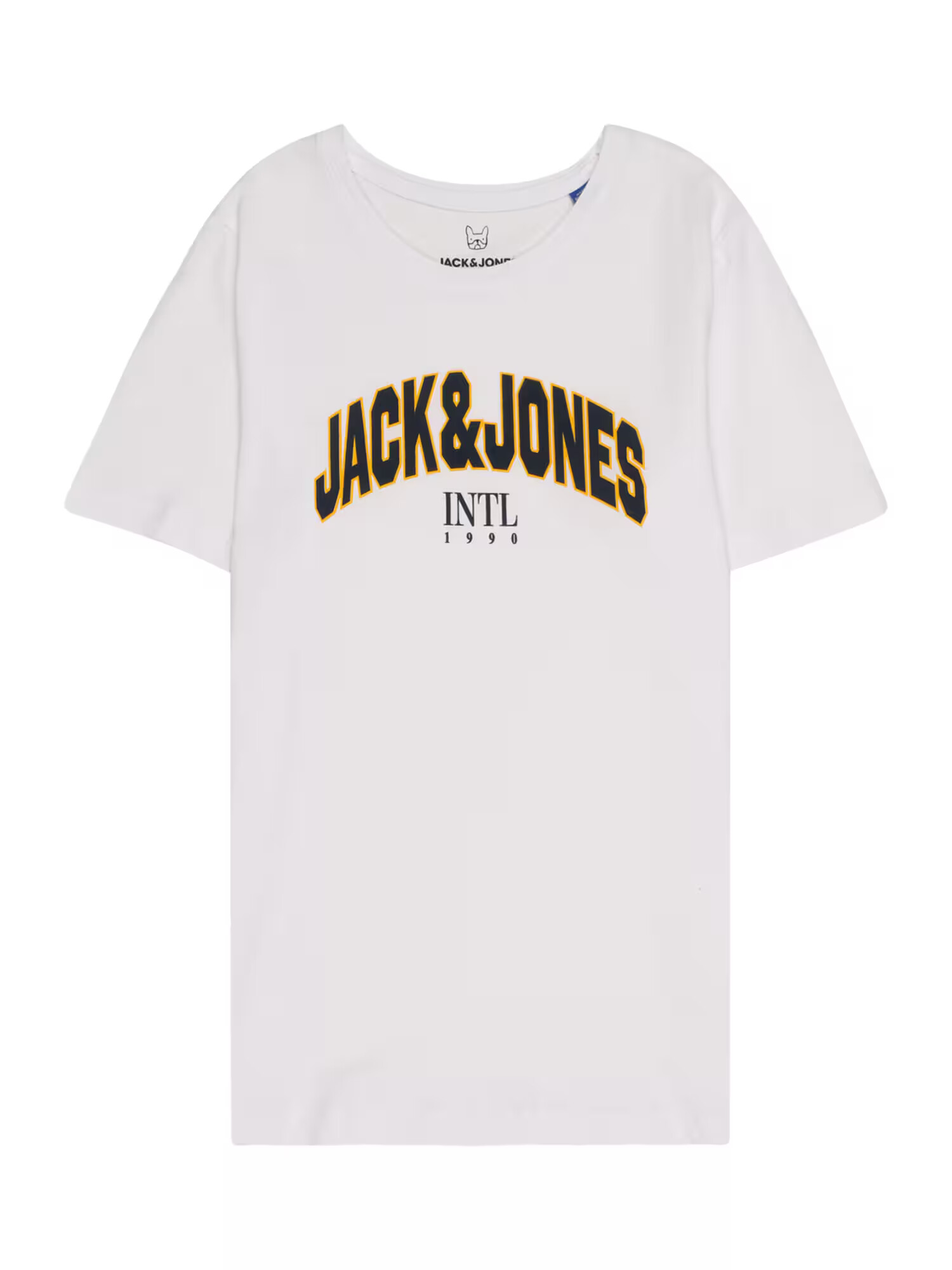 Jack & Jones Junior Μπλουζάκι κίτρινο / μαύρο / λευκό - Pepit.gr