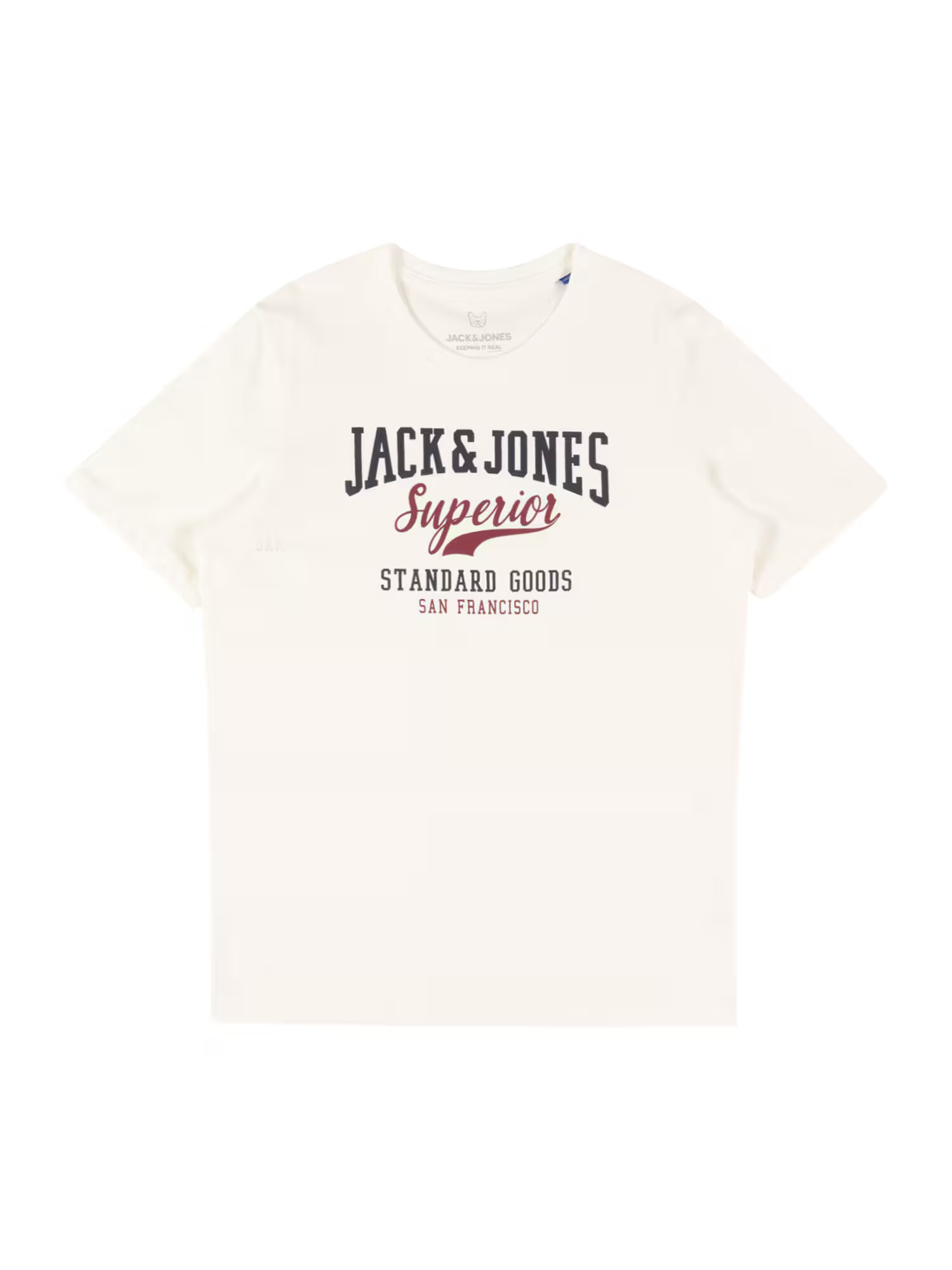 Jack & Jones Junior Μπλουζάκι κόκκινο / μαύρο / λευκό - Pepit.gr