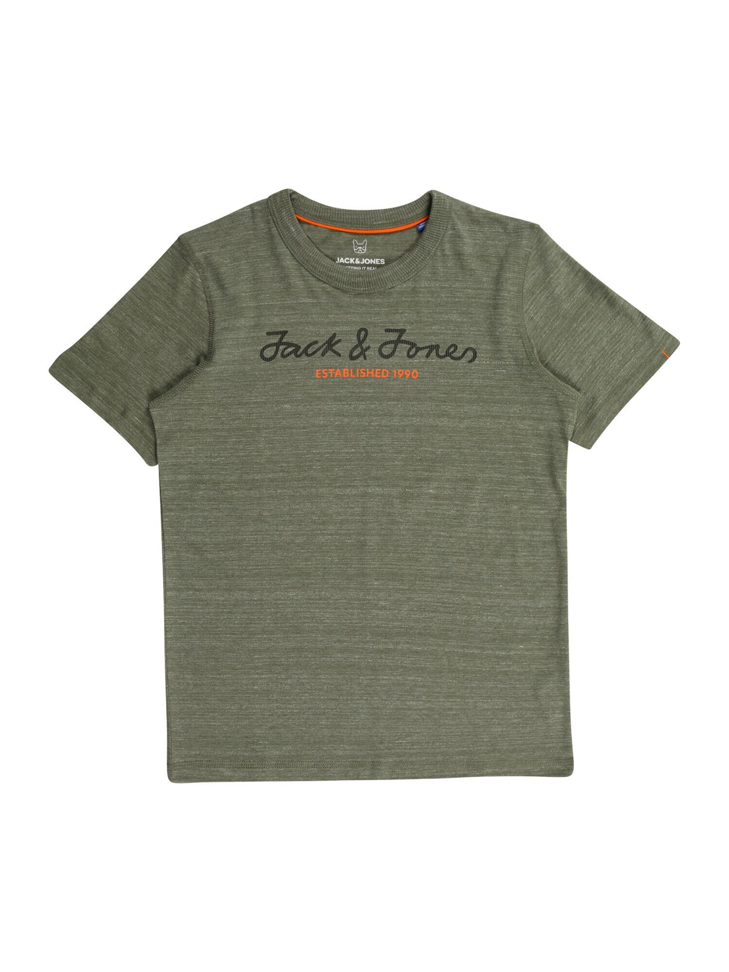 Jack & Jones Junior Μπλουζάκι λαδί / πορτοκαλί / μαύρο - Pepit.gr