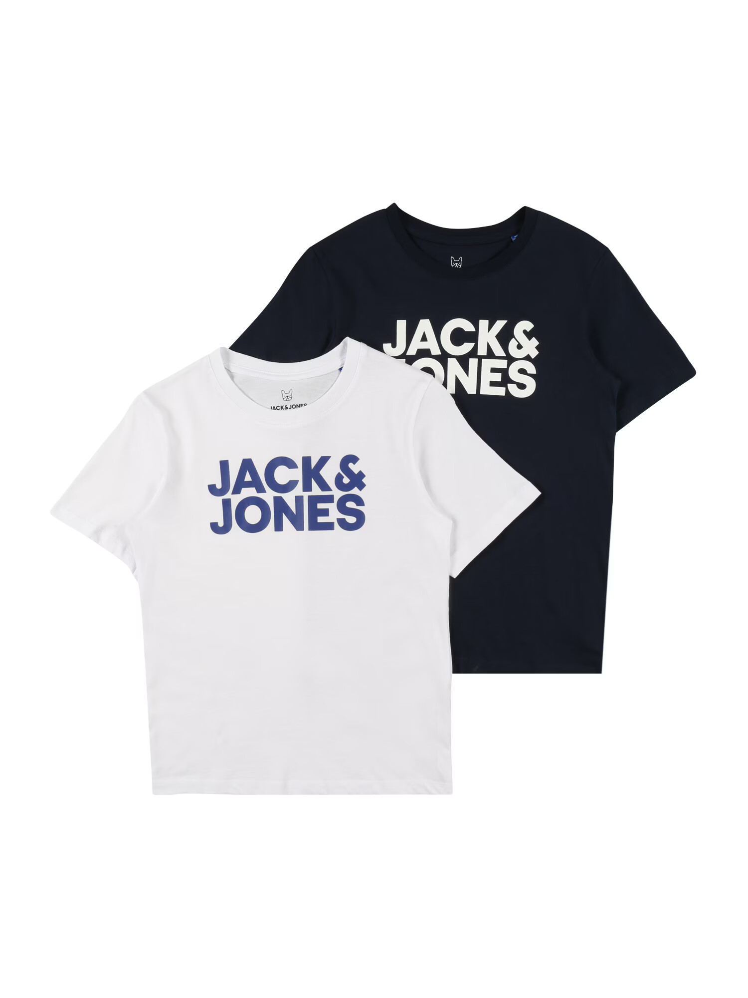 Jack & Jones Junior Μπλουζάκι μπλε / μπλε νύχτας / λευκό - Pepit.gr