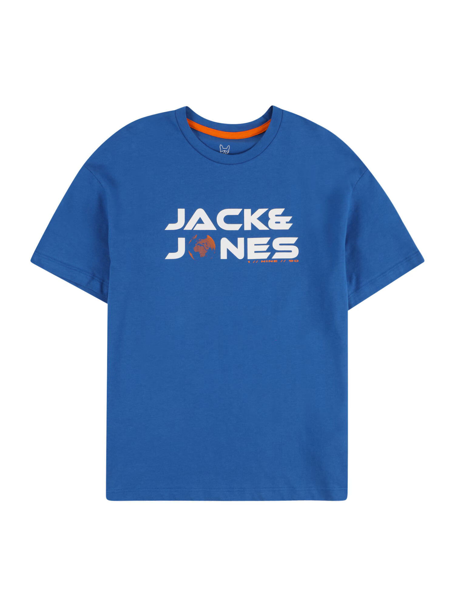 Jack & Jones Junior Μπλουζάκι μπλε / πορτοκαλί / λευκό - Pepit.gr