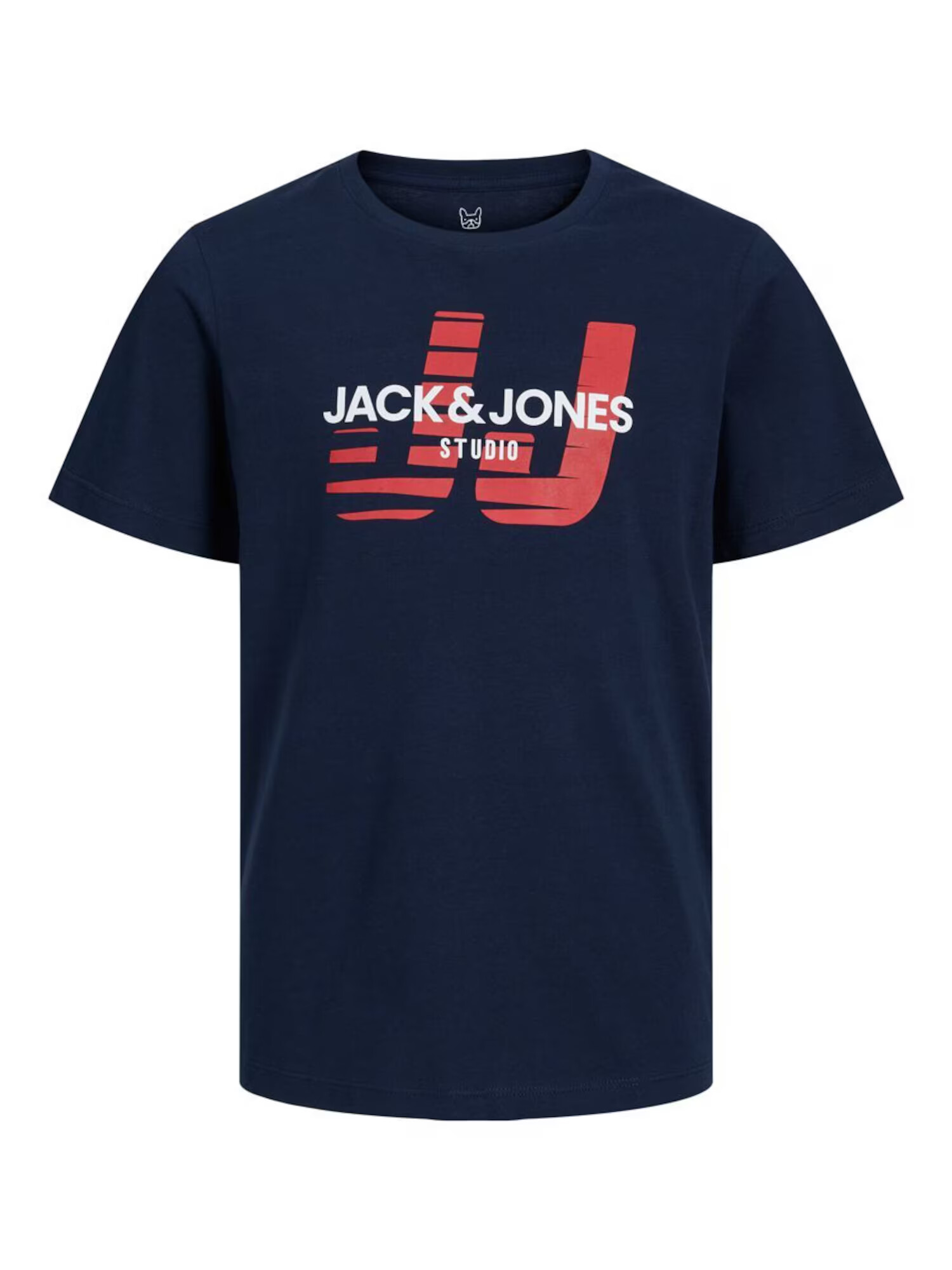 Jack & Jones Junior Μπλουζάκι ναυτικό μπλε / κόκκινο / λευκό - Pepit.gr