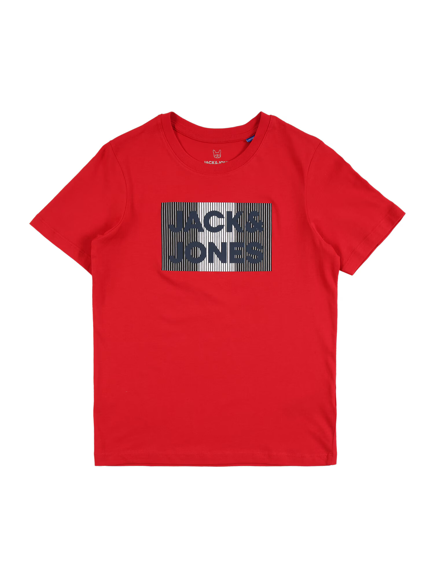 Jack & Jones Junior Μπλουζάκι ναυτικό μπλε / κόκκινο φωτιάς / μαύρο / λευκό - Pepit.gr