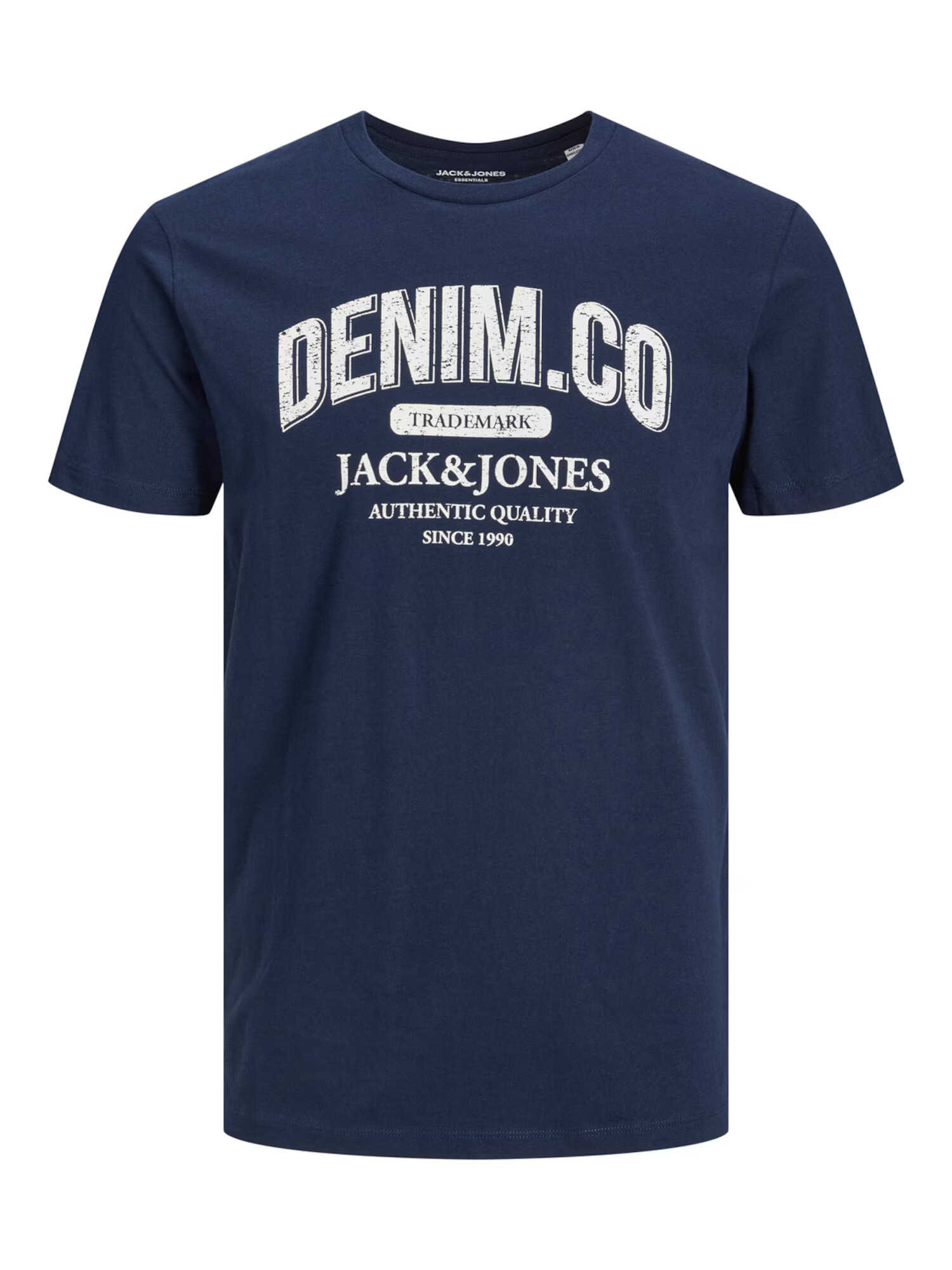 Jack & Jones Junior Μπλουζάκι ναυτικό μπλε / λευκό - Pepit.gr