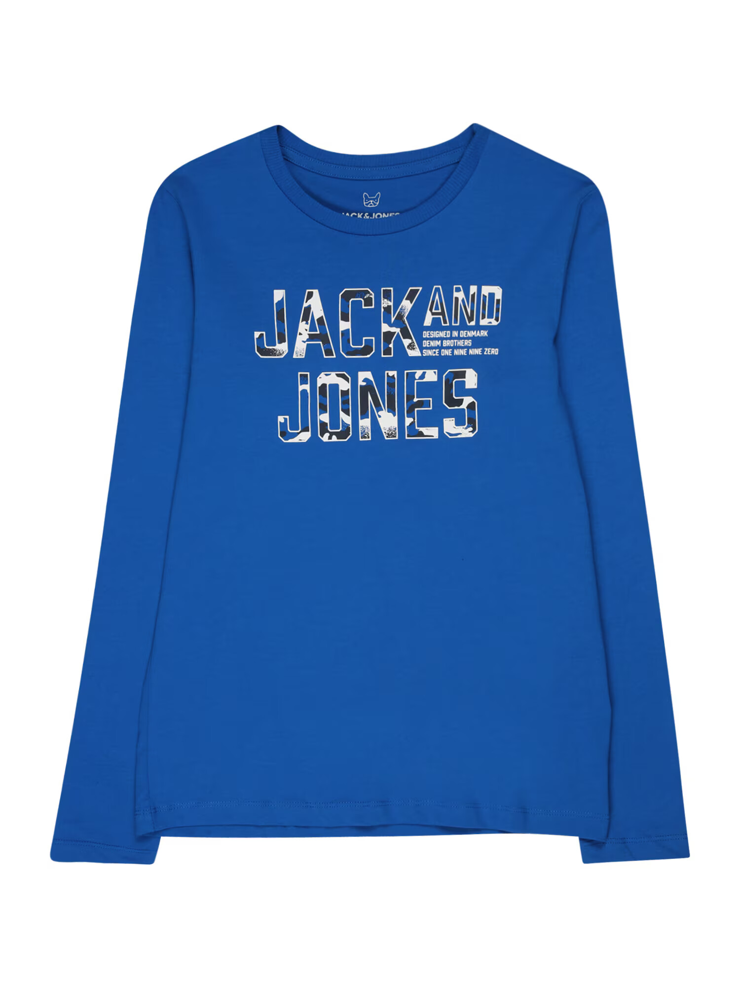 Jack & Jones Junior Μπλουζάκι 'PEACE WALKER' μπλε ουρανού / μαύρο / λευκό - Pepit.gr