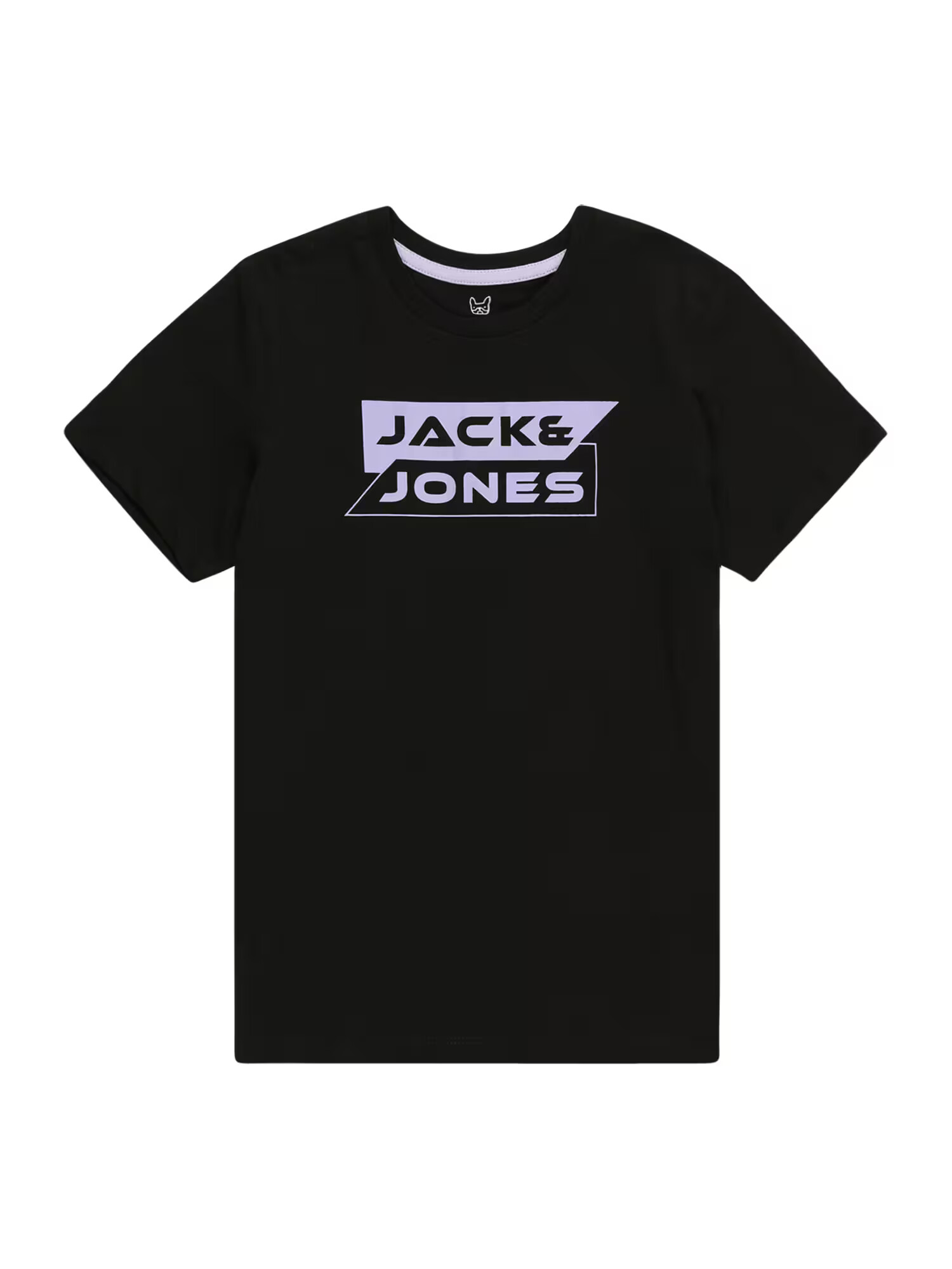 Jack & Jones Junior Μπλουζάκι 'SHEAR' ανοικτό λιλά / μαύρο - Pepit.gr