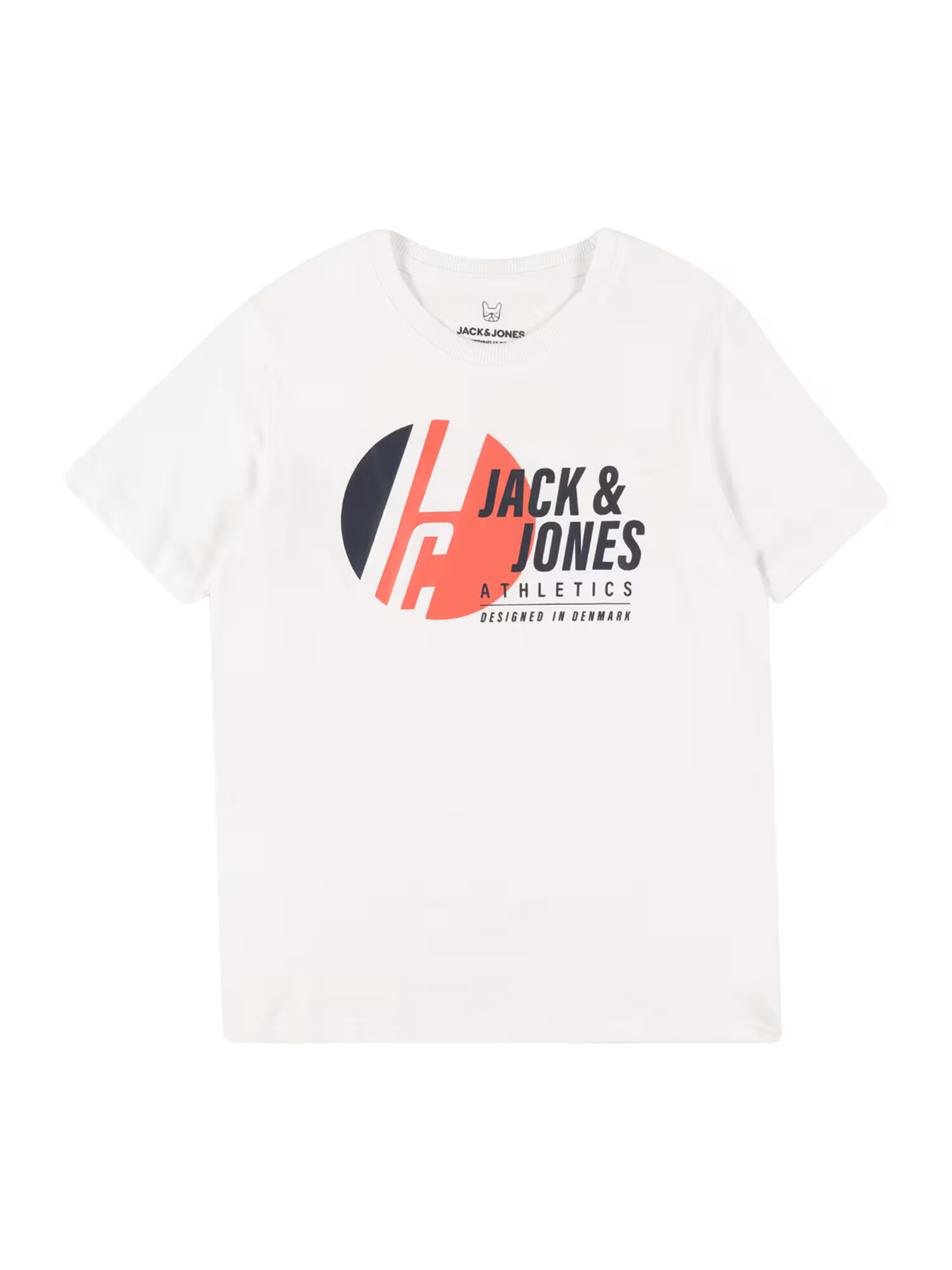 Jack & Jones Junior Μπλουζάκι 'SPRING' πορτοκαλί / μαύρο / λευκό - Pepit.gr