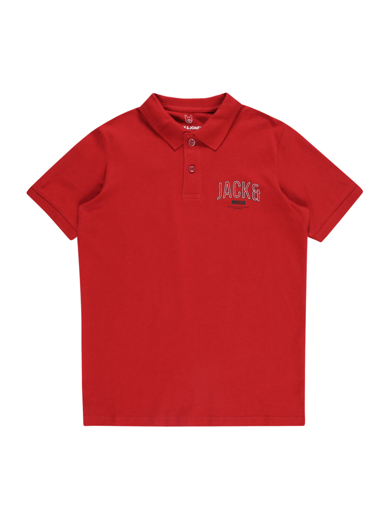 Jack & Jones Junior Μπλουζάκι 'THOMAS' κόκκινο / μαύρο / λευκό - Pepit.gr