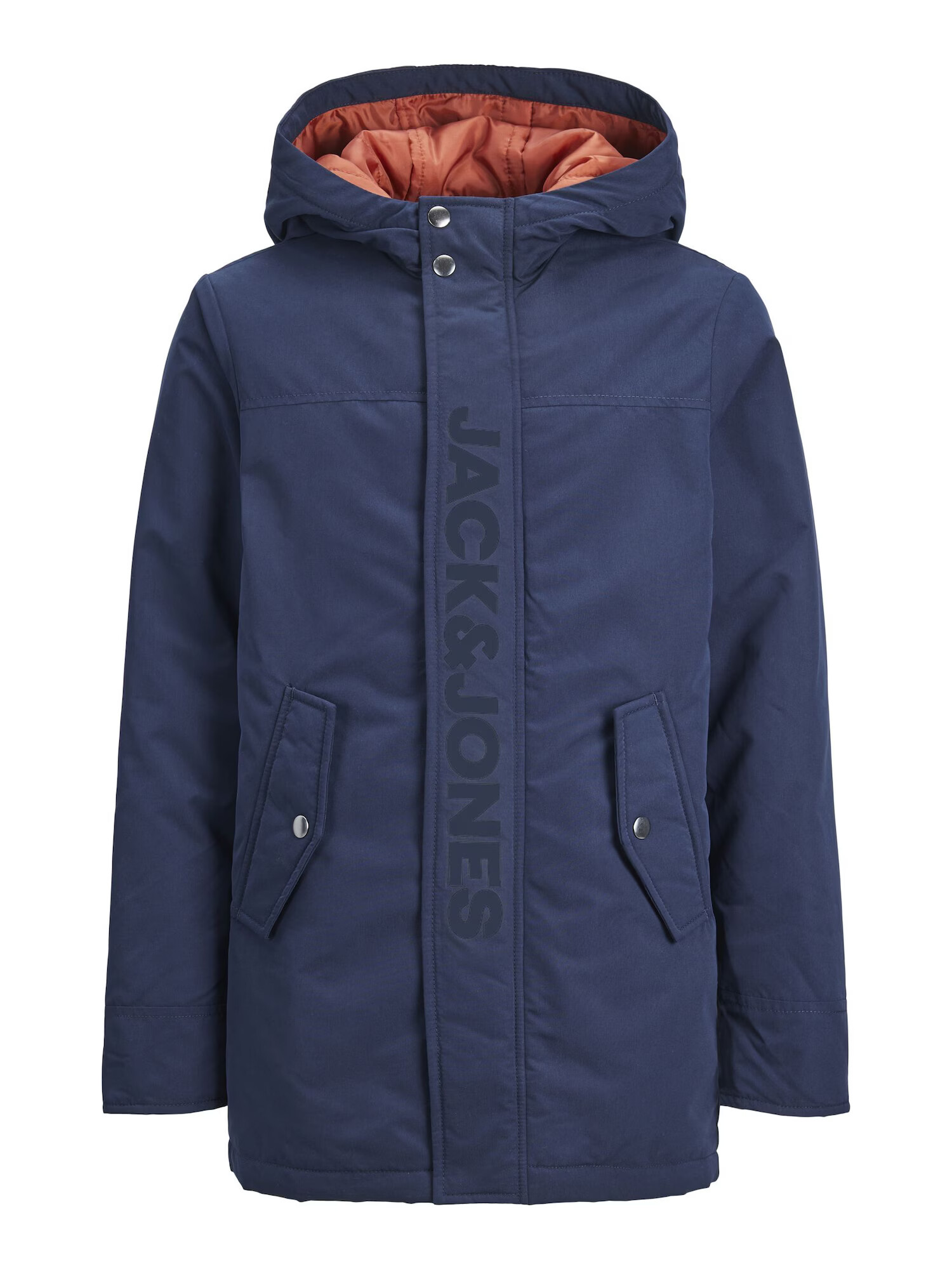 Jack & Jones Junior Φθινοπωρινό και ανοιξιάτικο μπουφάν μπλε - Pepit.gr