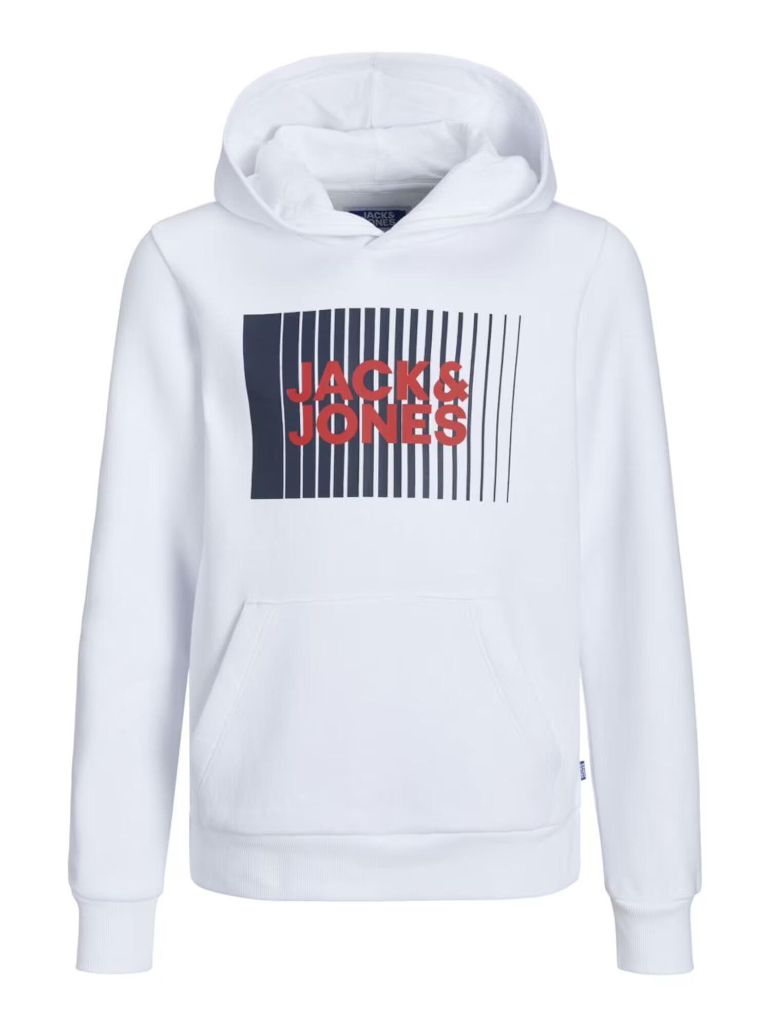 Jack & Jones Junior Πουλόβερ κόκκινο / μαύρο / λευκό - Pepit.gr