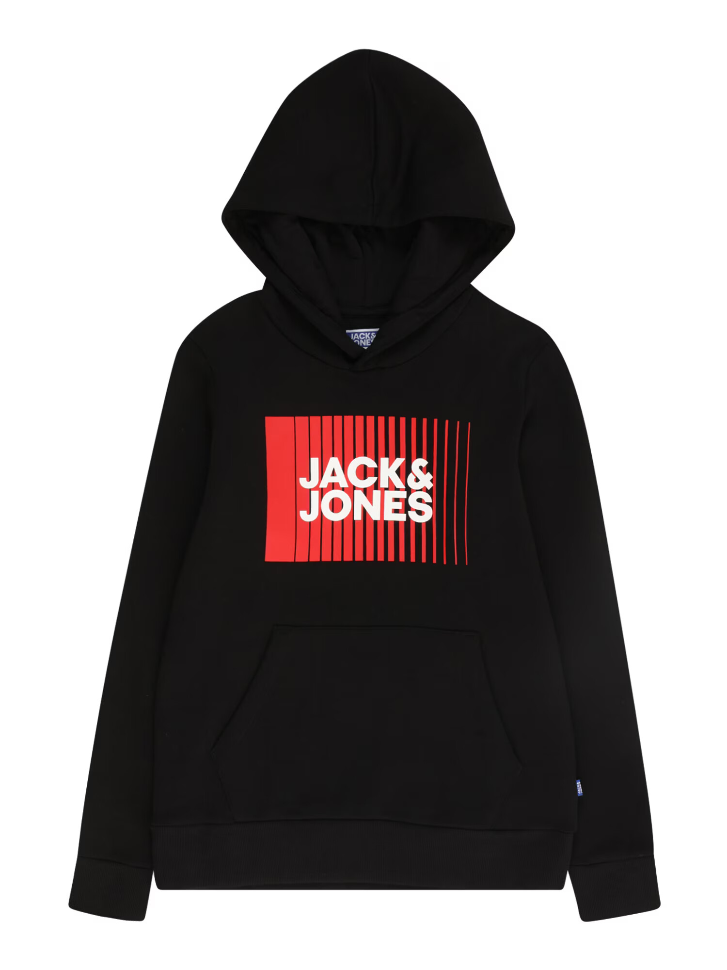 Jack & Jones Junior Πουλόβερ σκούρο κόκκινο / μαύρο / λευκό - Pepit.gr