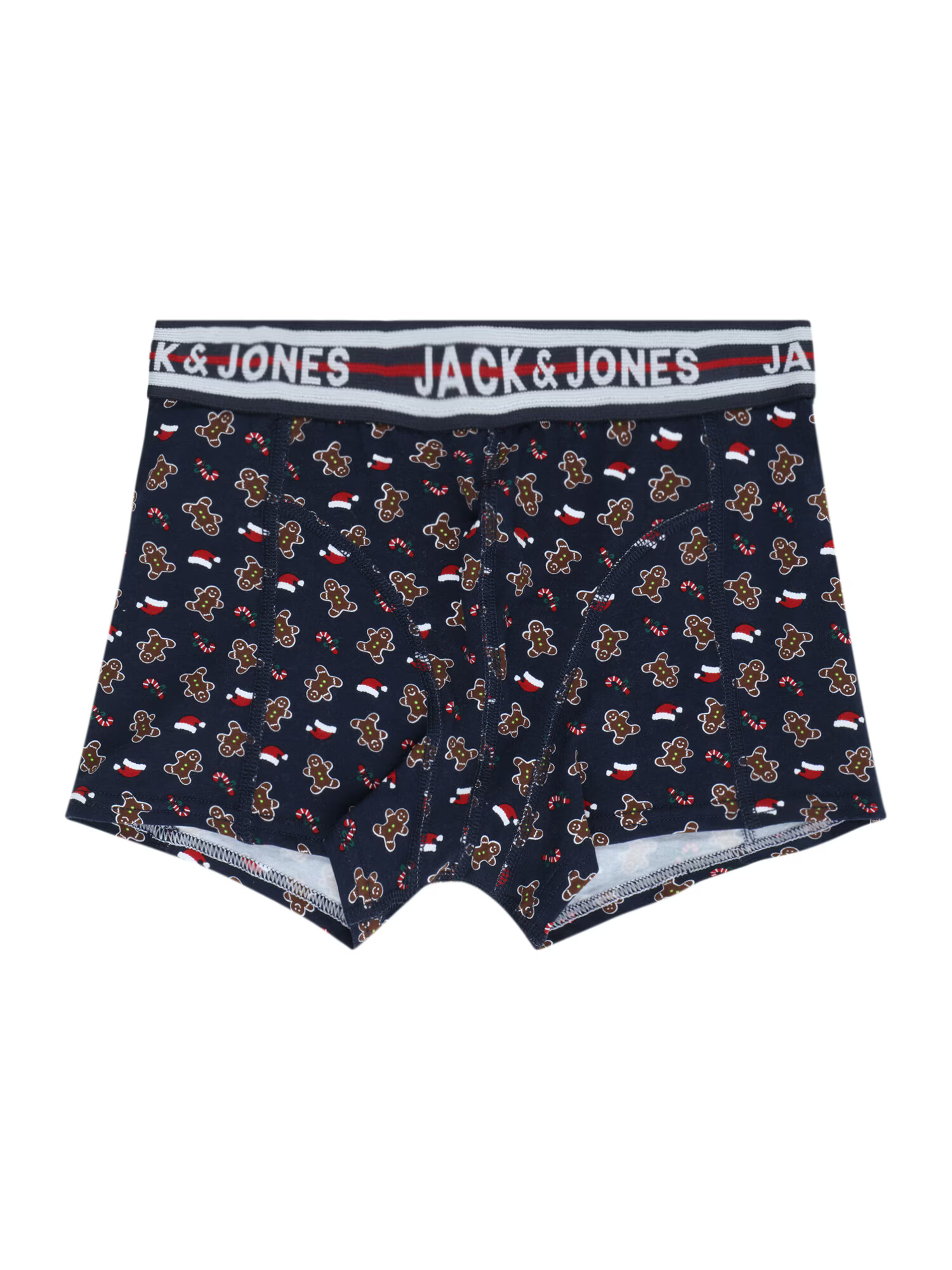 Jack & Jones Junior Σλιπ 'GINGERMAN' ναυτικό μπλε / καφέ / κόκκινο / λευκό - Pepit.gr