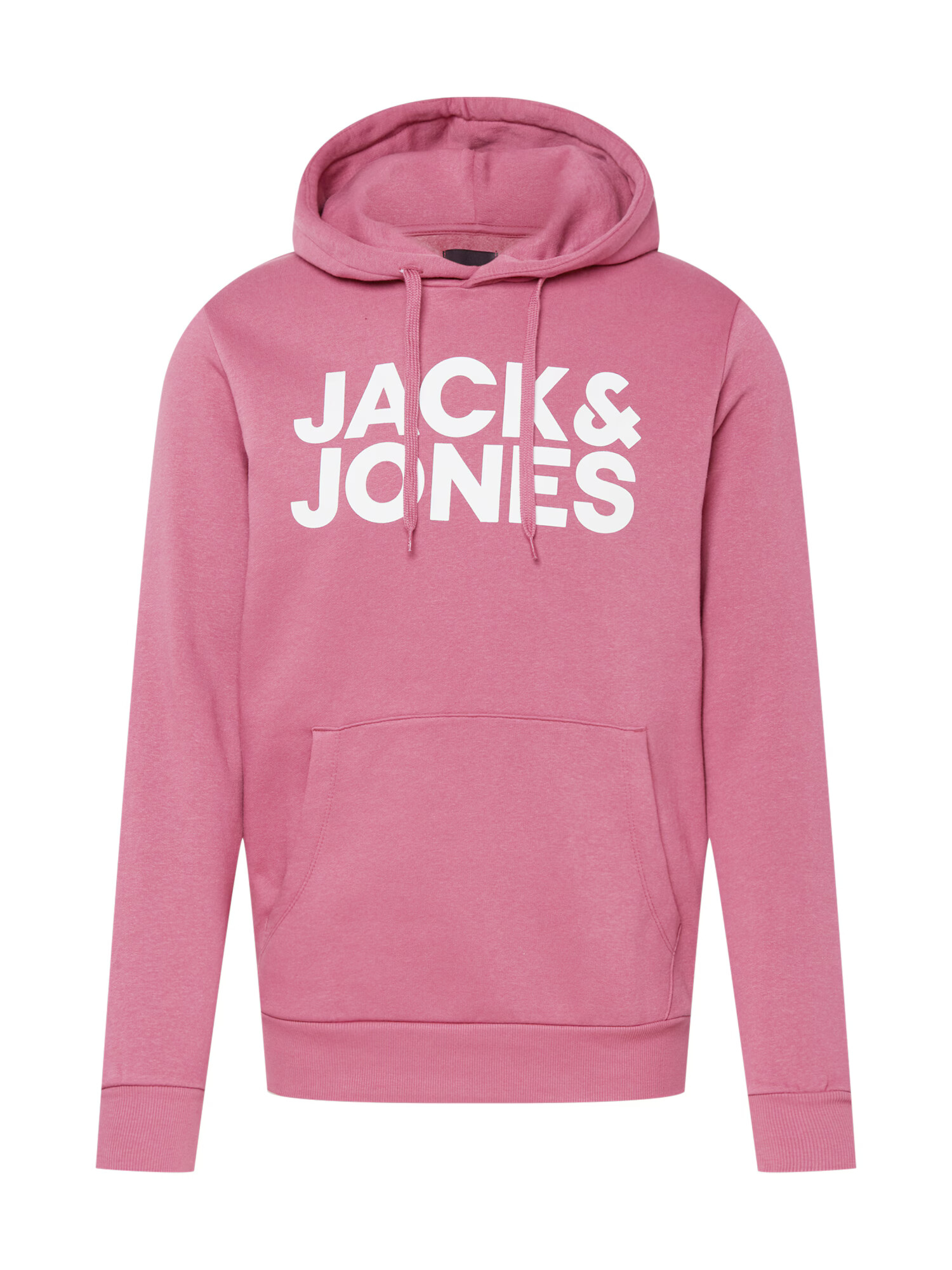 JACK & JONES Μπλούζα φούτερ ανοικτό ροζ / λευκό - Pepit.gr