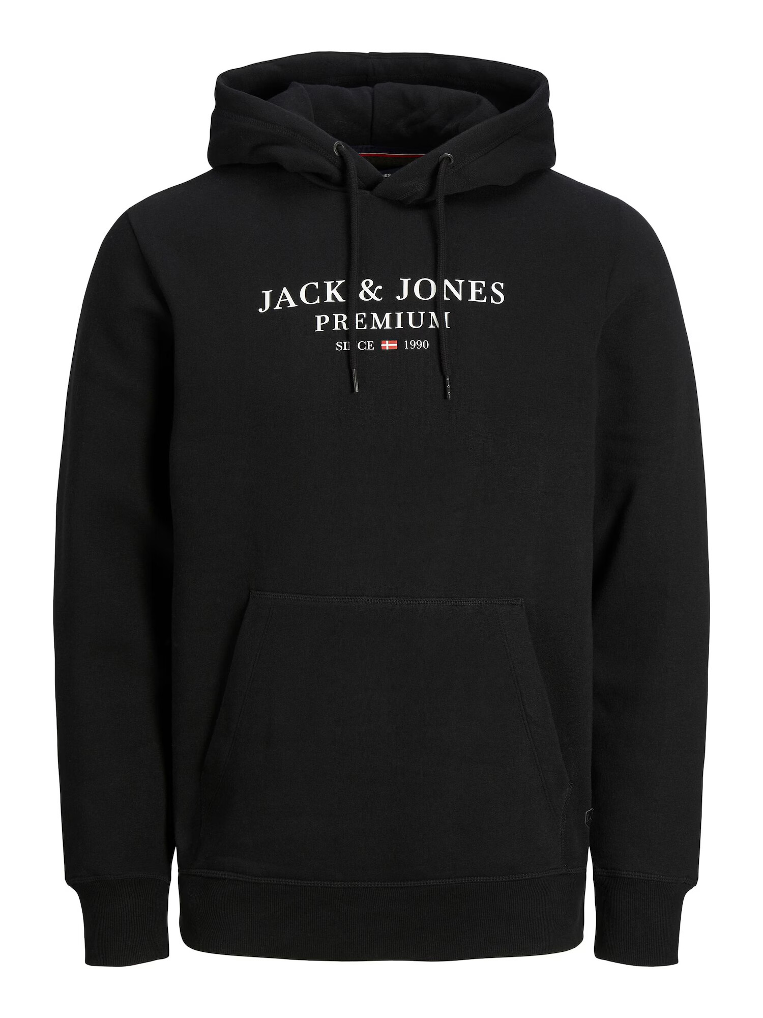 JACK & JONES Μπλούζα φούτερ 'Archie' μαύρο / λευκό - Pepit.gr