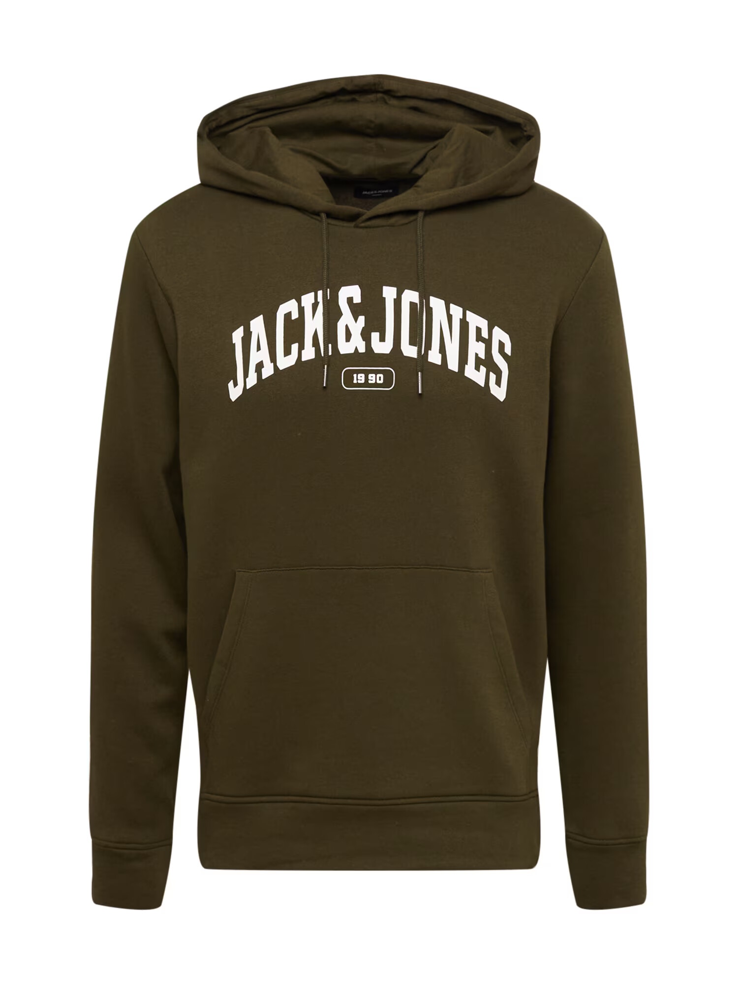 JACK & JONES Μπλούζα φούτερ 'BOOSTER' χακί / λευκό - Pepit.gr