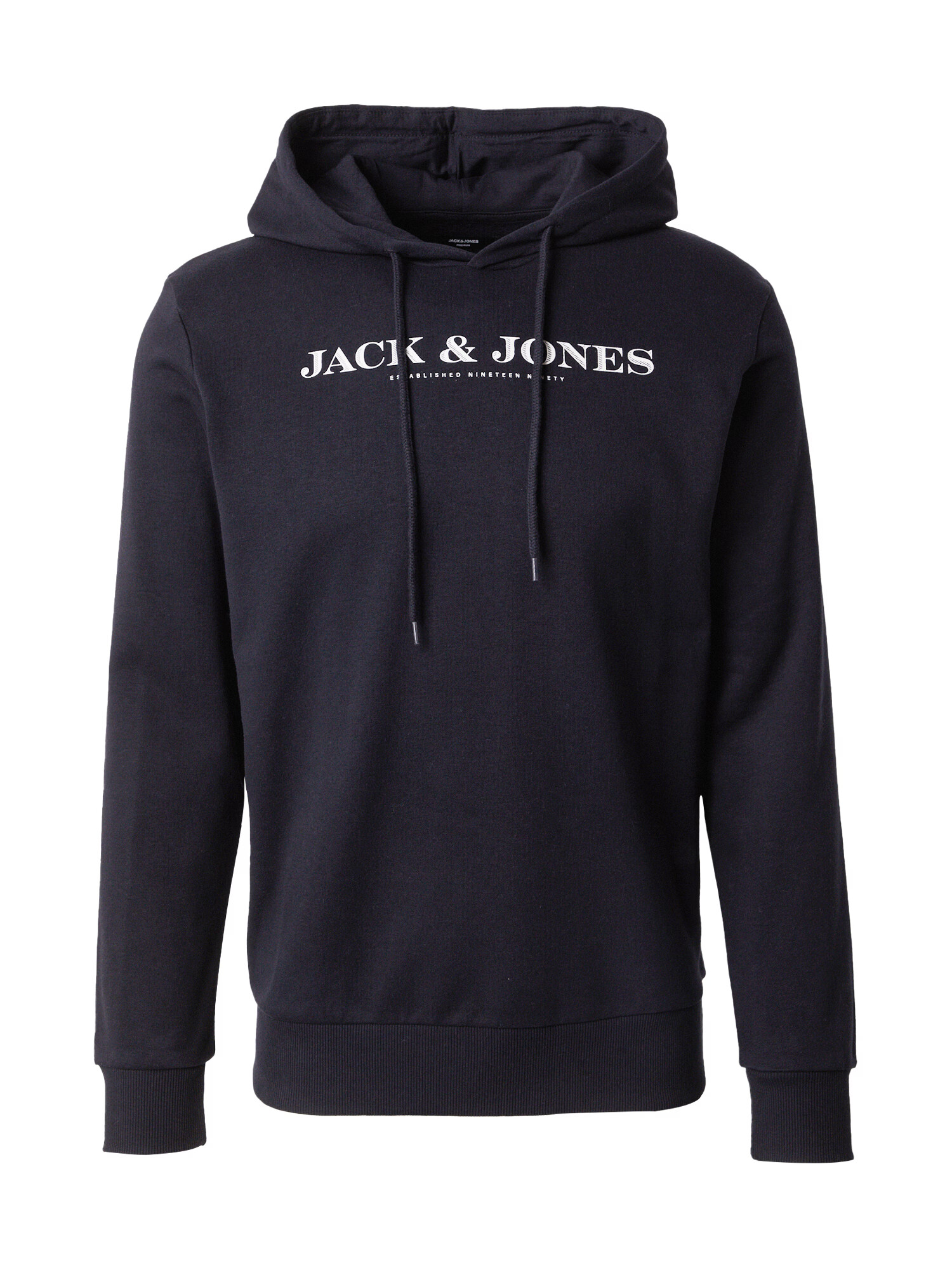 JACK & JONES Μπλούζα φούτερ 'CARTER' μαύρο / λευκό - Pepit.gr