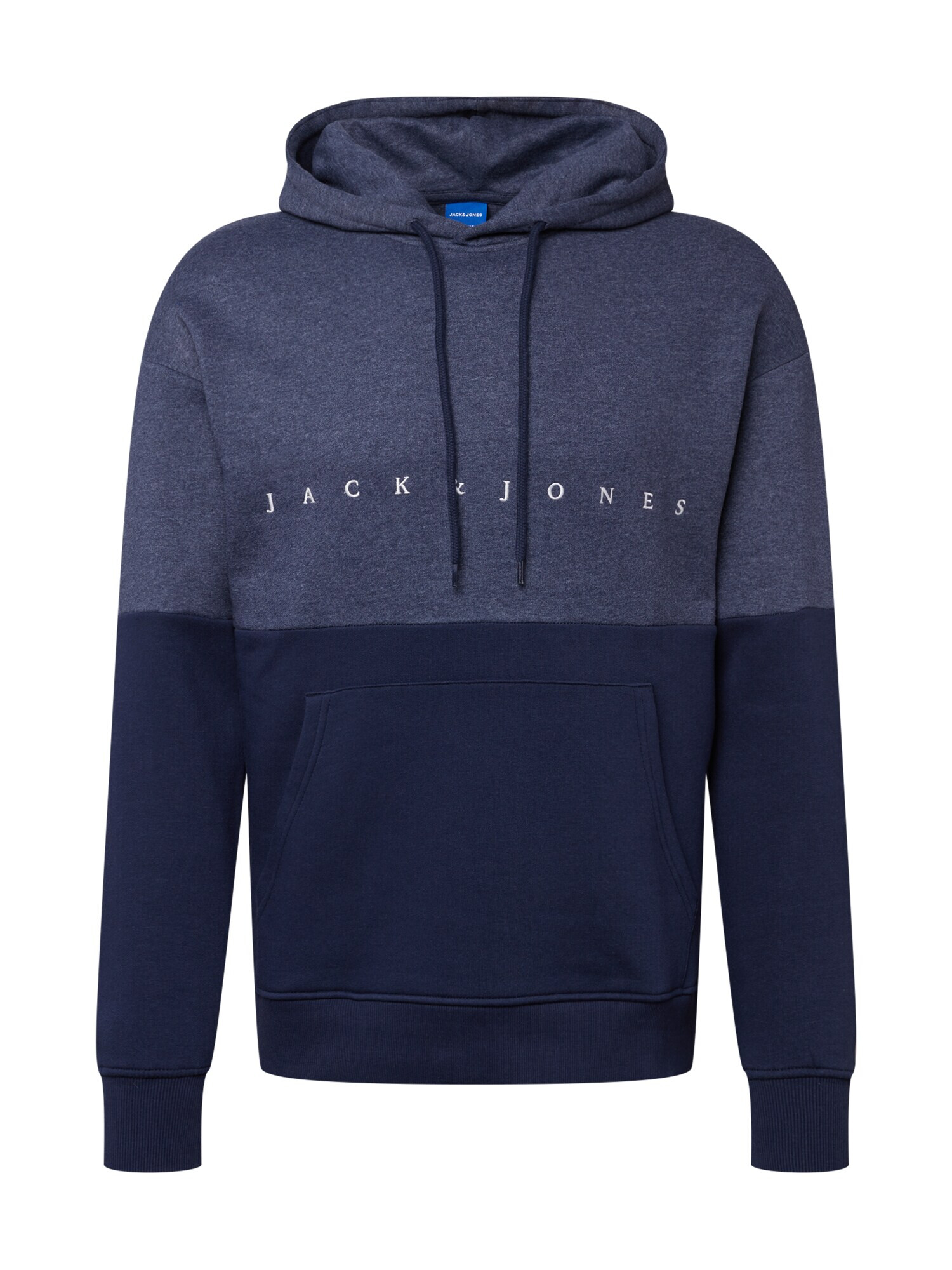 JACK & JONES Μπλούζα φούτερ 'COPENHAGEN' σκούρο μπλε / μπλε μελανζέ / λευκό - Pepit.gr