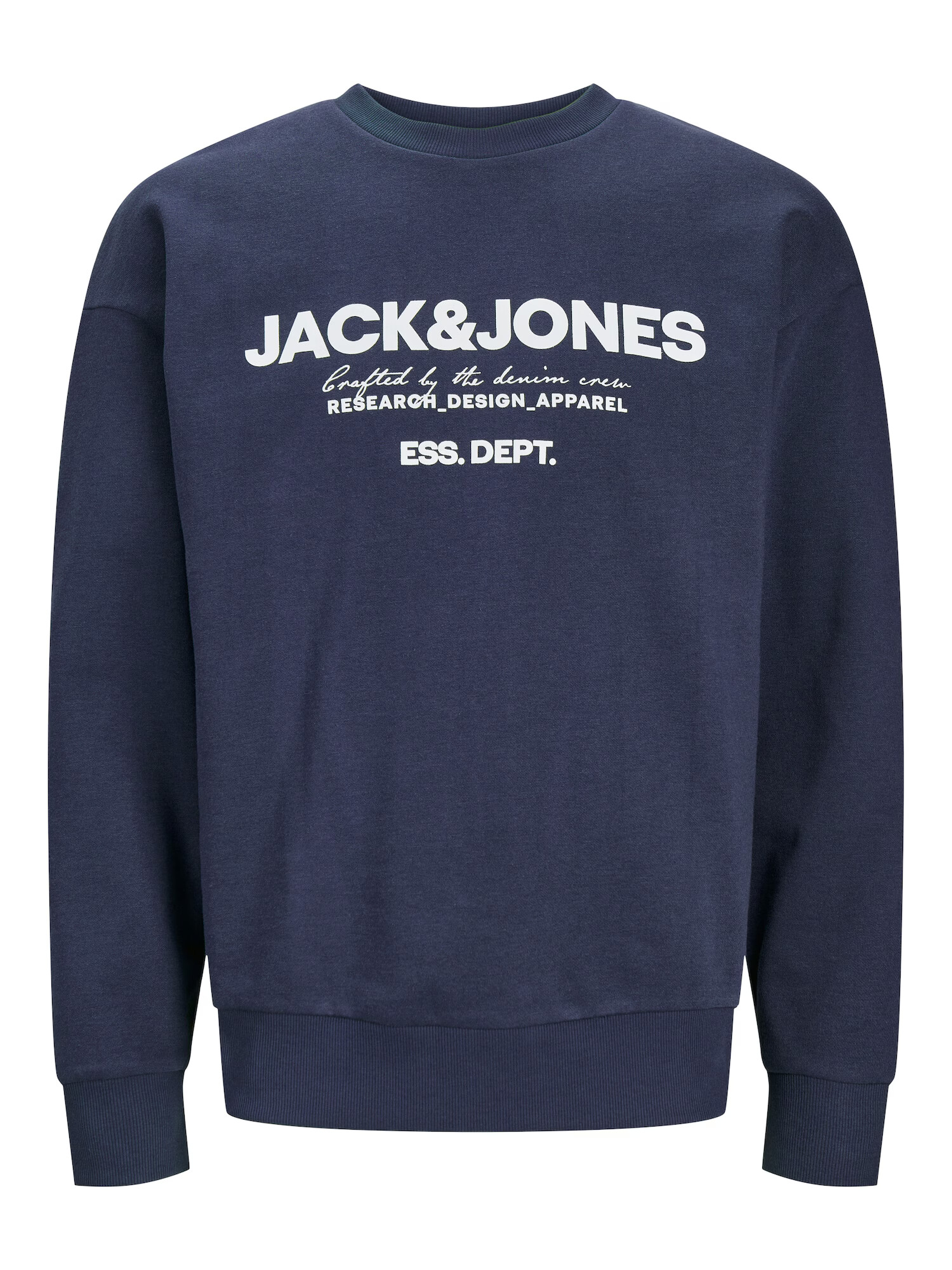 JACK & JONES Μπλούζα φούτερ 'Gale' ναυτικό μπλε / λευκό - Pepit.gr