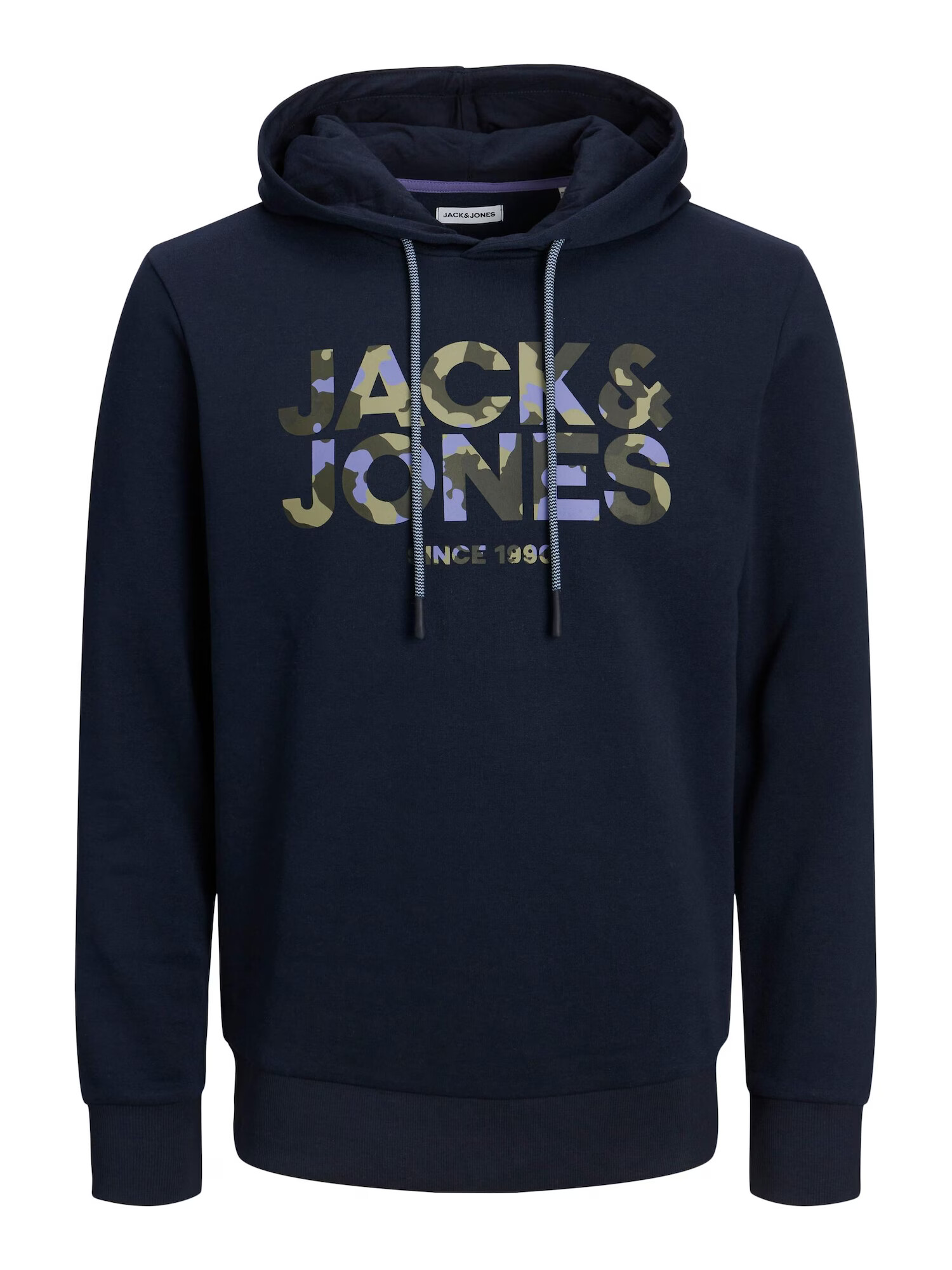 JACK & JONES Μπλούζα φούτερ 'James' ναυτικό μπλε / χακί / λαδί / ανοικτό λιλά - Pepit.gr