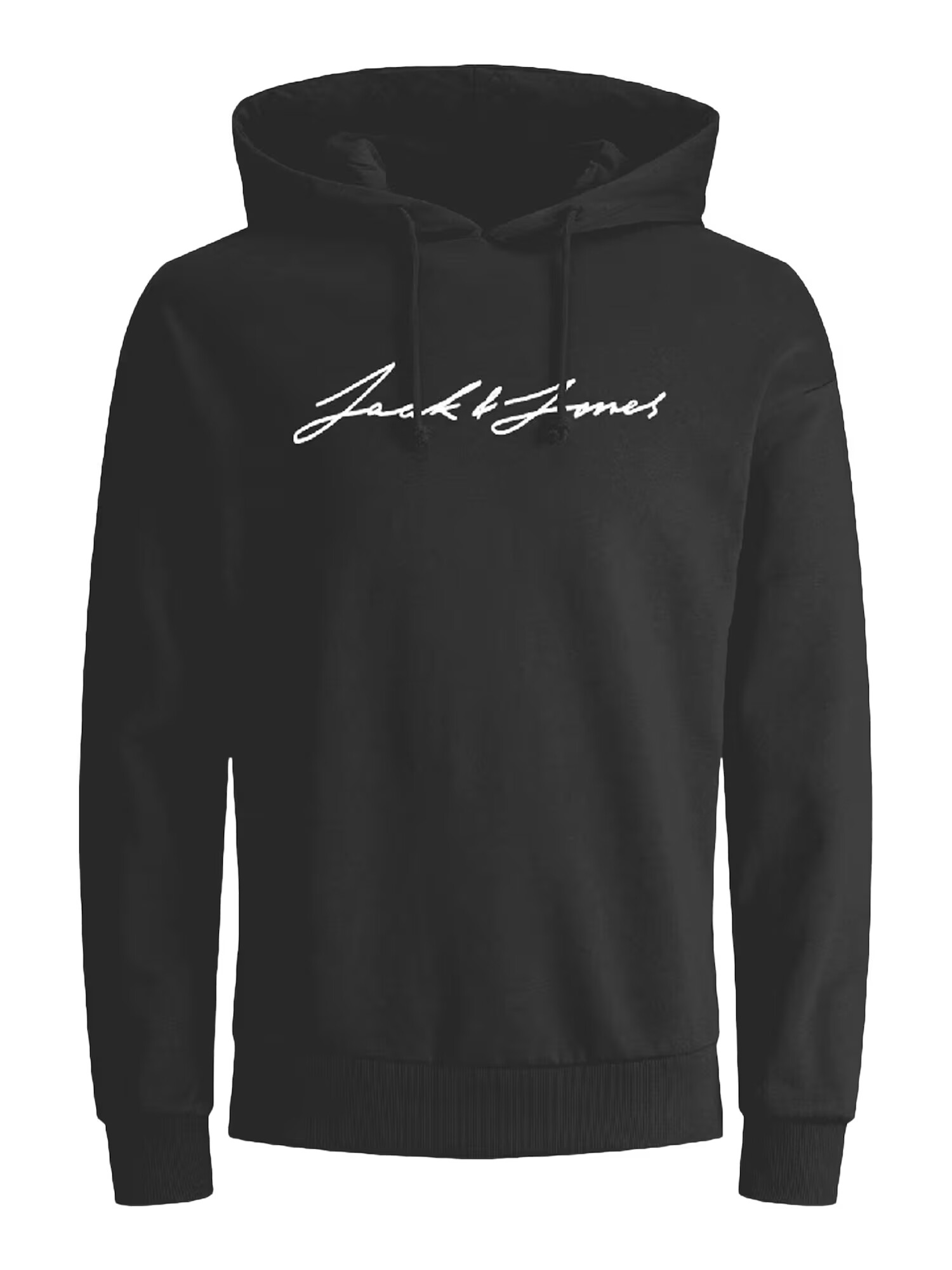 JACK & JONES Μπλούζα φούτερ 'Jorfreddie' μαύρο / λευκό - Pepit.gr