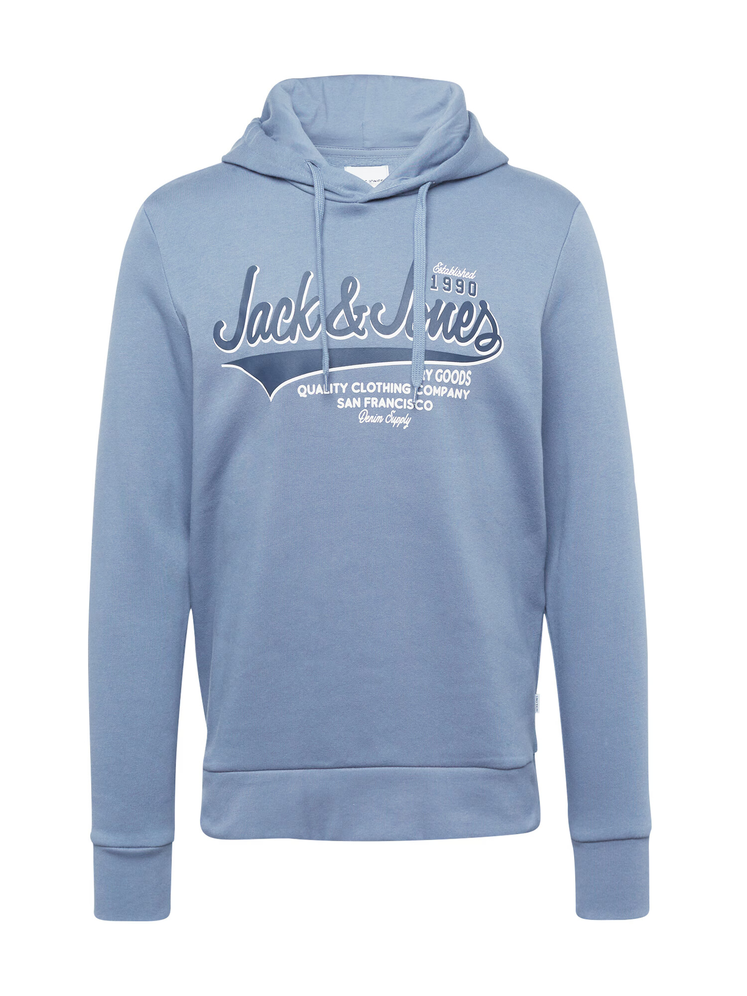 JACK & JONES Μπλούζα φούτερ μπλε νύχτας / σκούρο μπλε / λευκό - Pepit.gr