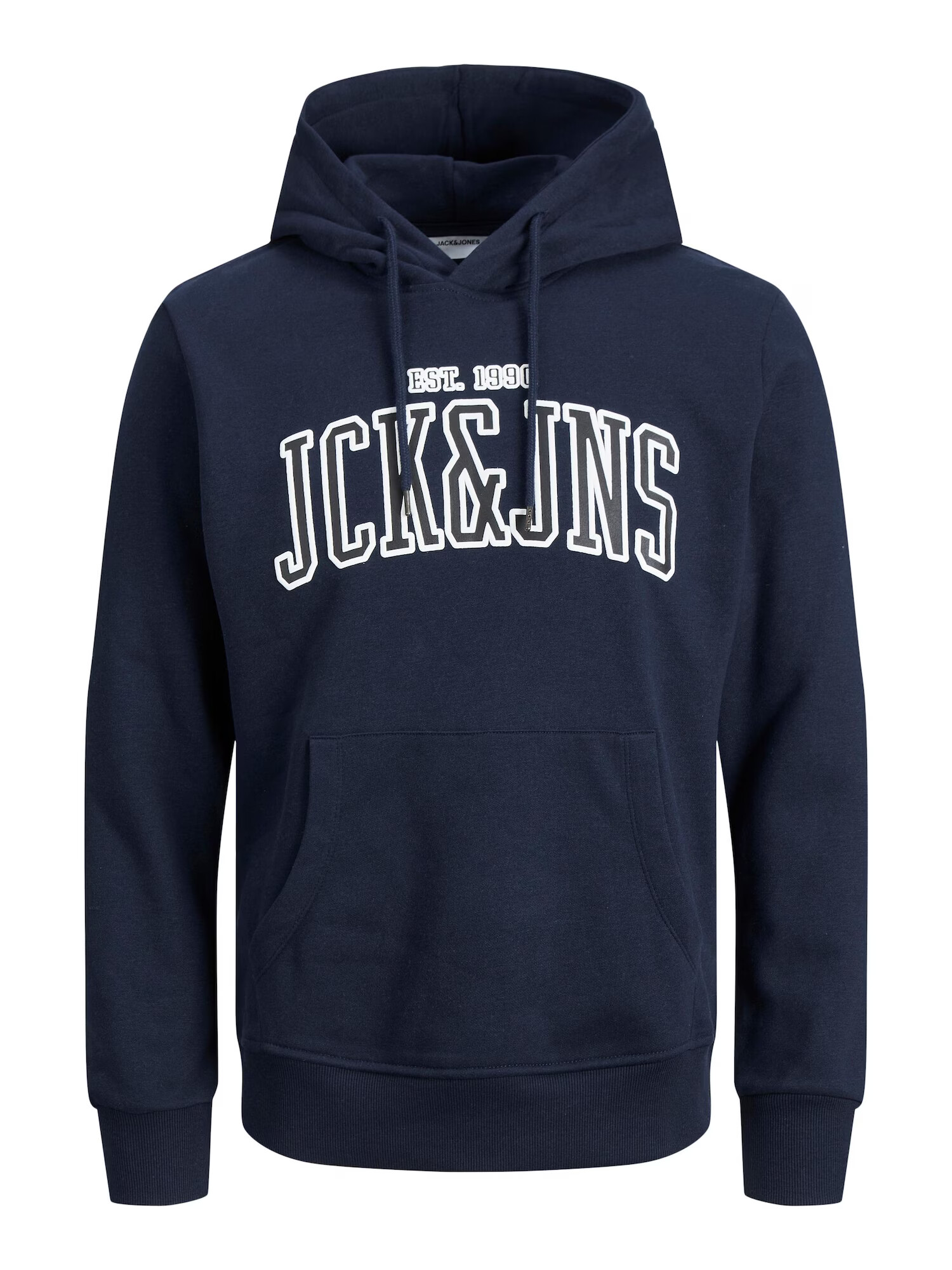 JACK & JONES Μπλούζα φούτερ ναυτικό μπλε / ανθρακί / λευκό - Pepit.gr