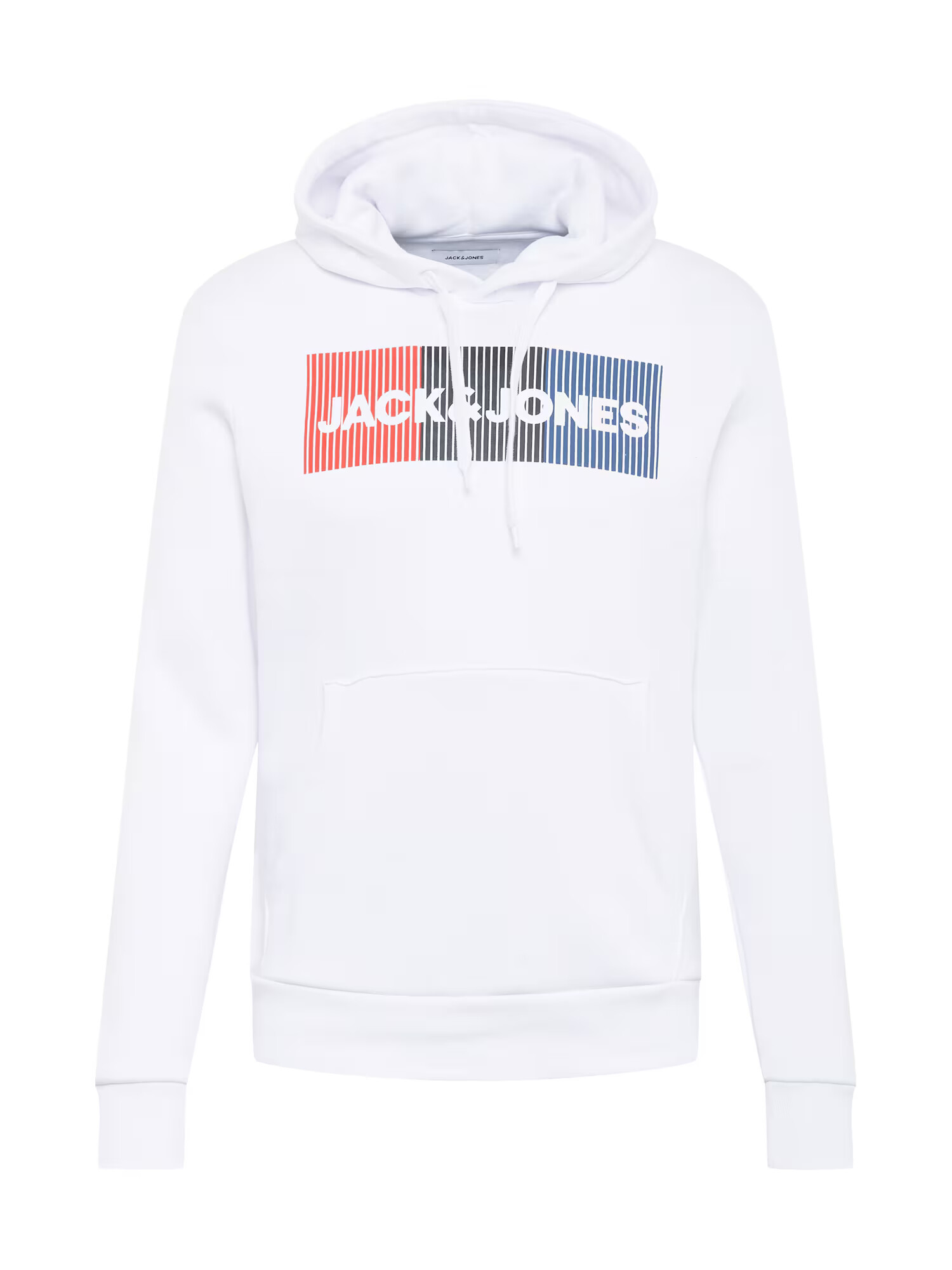 JACK & JONES Μπλούζα φούτερ ναυτικό μπλε / κόκκινο / μαύρο / offwhite - Pepit.gr