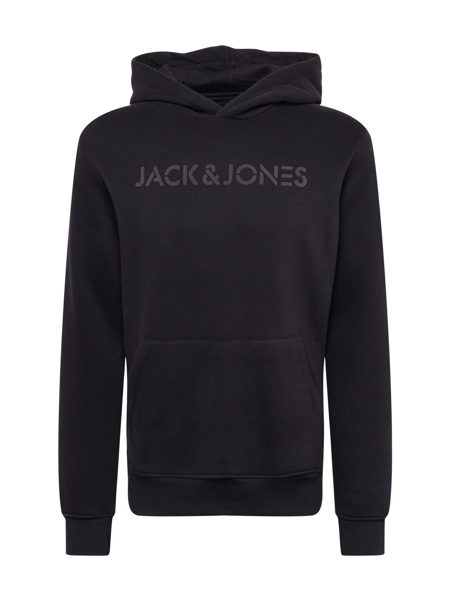 JACK & JONES Μπλούζα φούτερ 'NICKEL' μαύρο - Pepit.gr