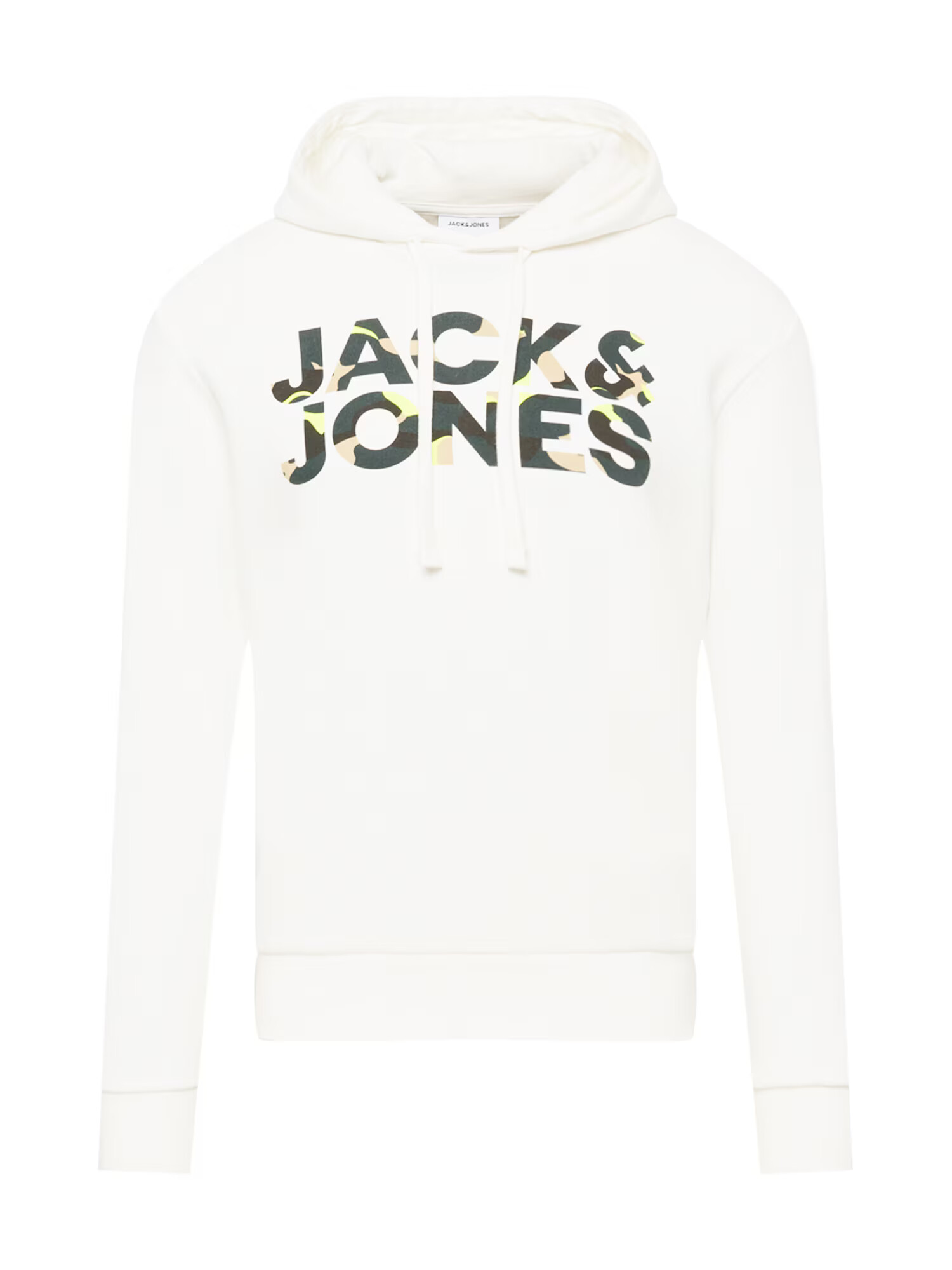 JACK & JONES Μπλούζα φούτερ 'Ramp' μπεζ / κίτρινο / έλατο / λευκό - Pepit.gr