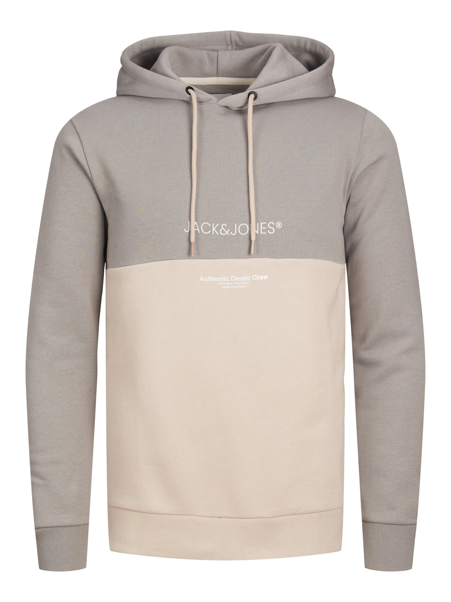 JACK & JONES Μπλούζα φούτερ 'Ryder' μπεζ / γκρι - Pepit.gr