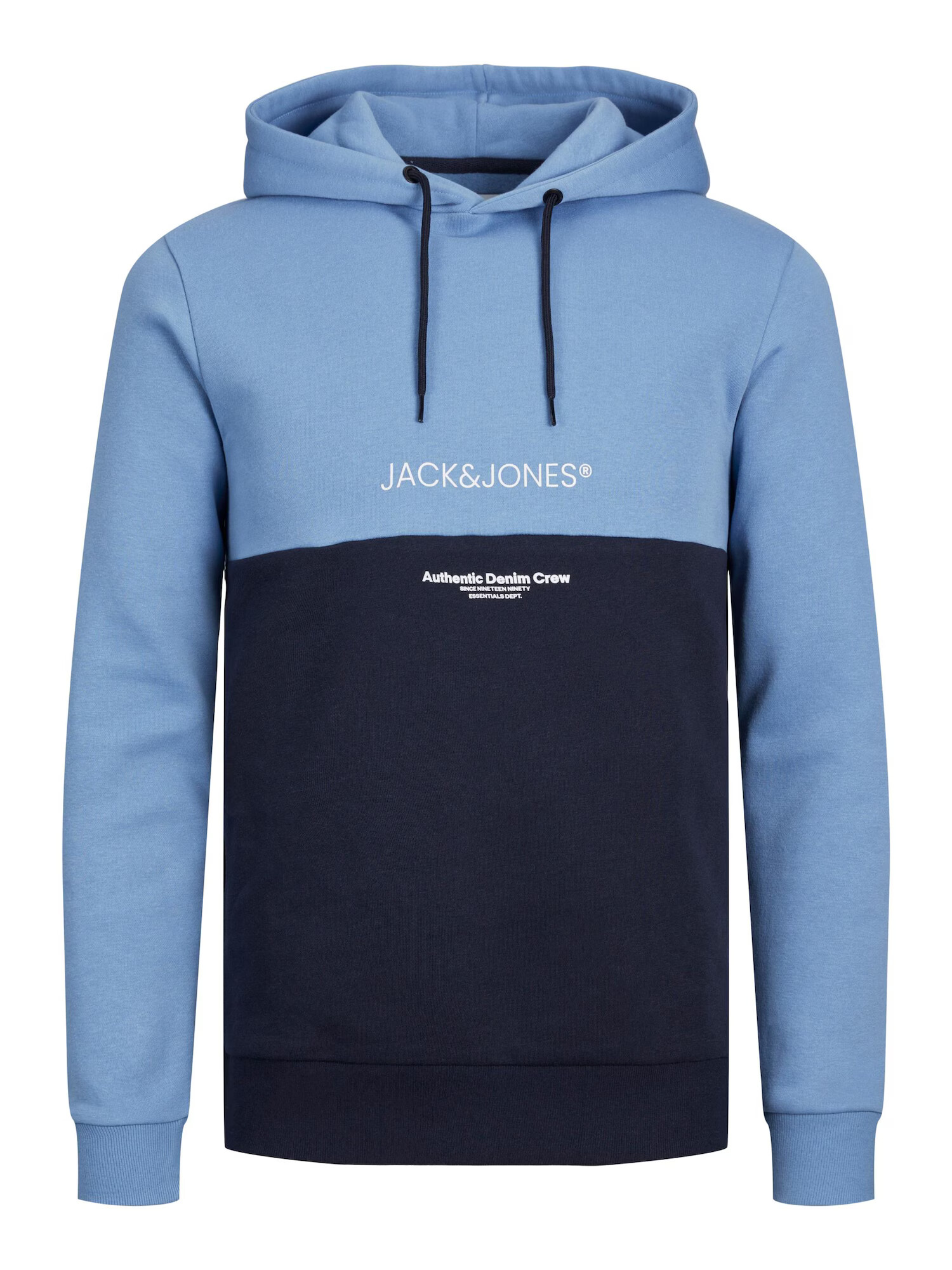 JACK & JONES Μπλούζα φούτερ 'Ryder' ναυτικό μπλε / γαλάζιο / λευκό - Pepit.gr