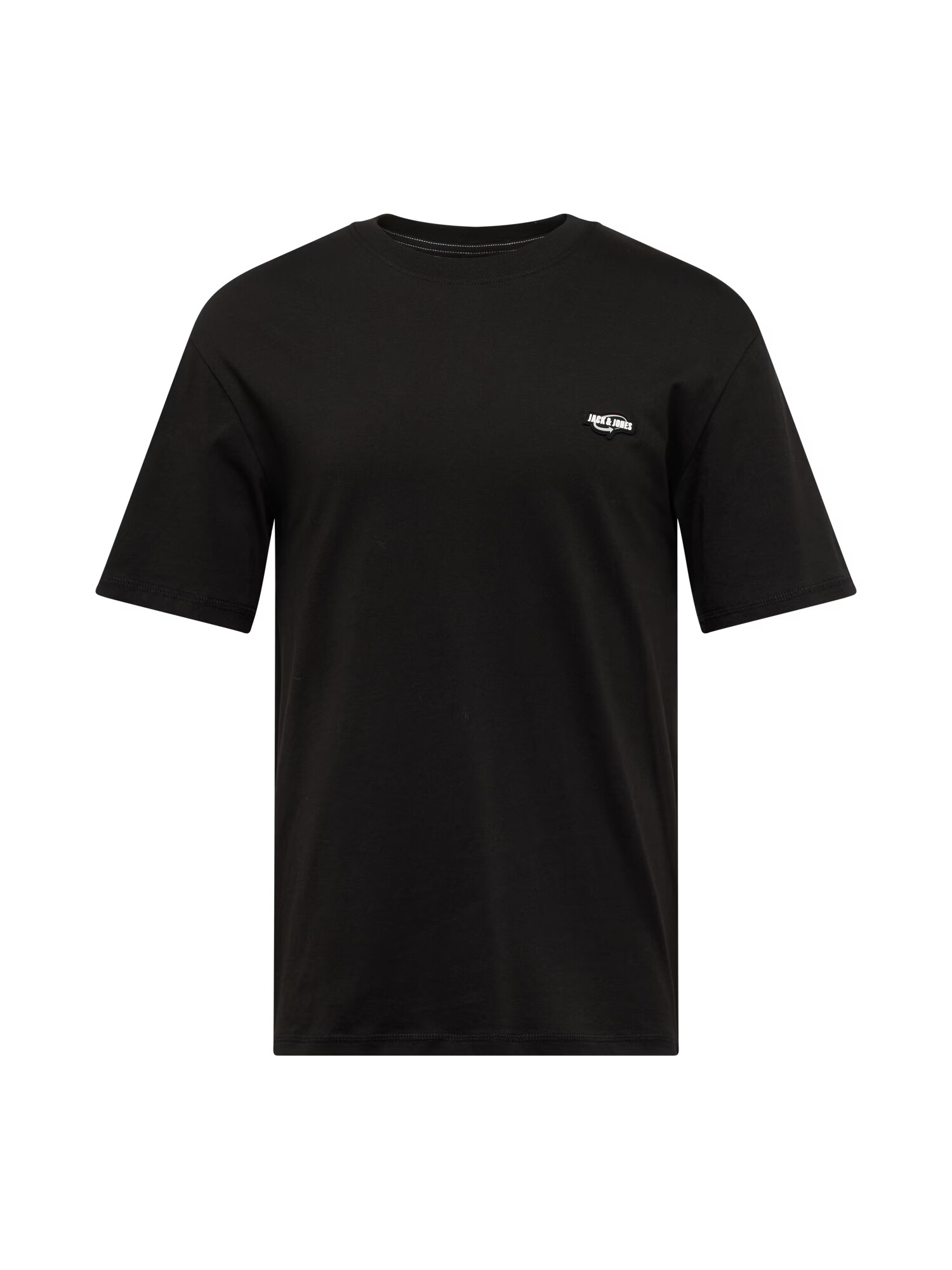 JACK & JONES Μπλουζάκι 'BLACK' μαύρο / offwhite - Pepit.gr