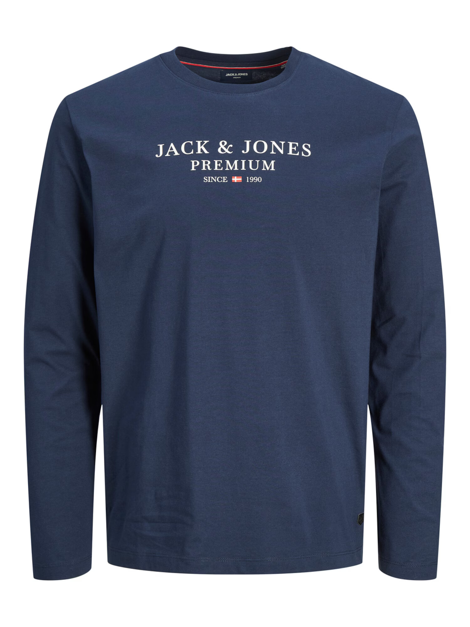 JACK & JONES Μπλουζάκι 'BLUASTON' ναυτικό μπλε / κόκκινο / λευκό - Pepit.gr