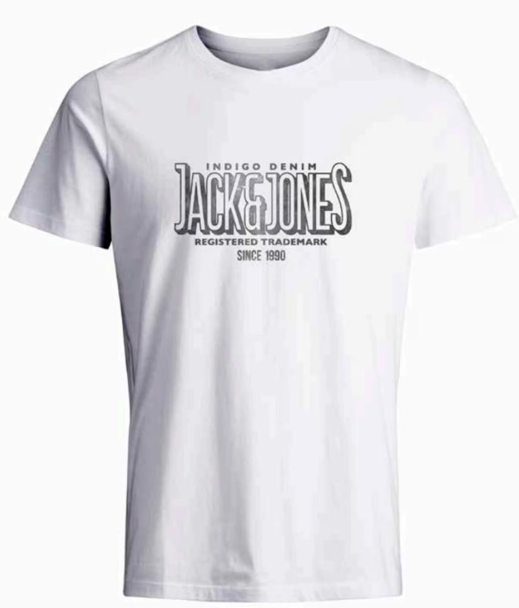 JACK & JONES Μπλουζάκι 'BLUHENRY' μαύρο / λευκό - Pepit.gr