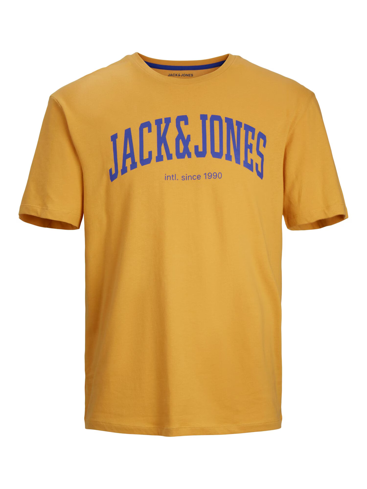 JACK & JONES Μπλουζάκι 'Josh' μπλε ρουά / μελί - Pepit.gr