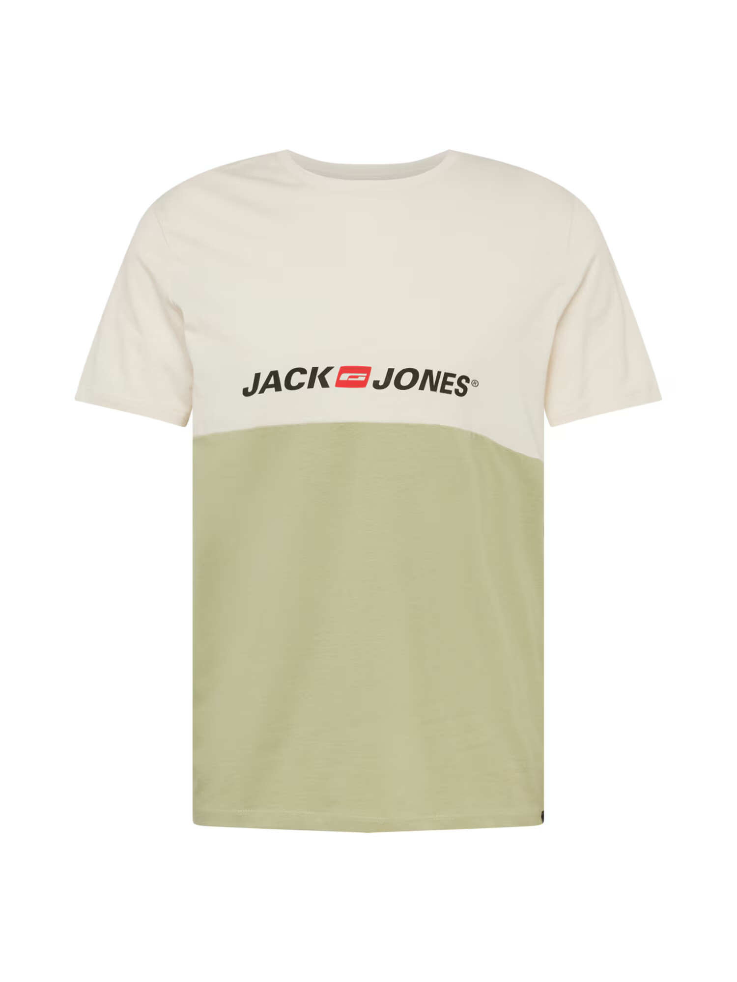 JACK & JONES Μπλουζάκι μπεζ / λαδί / μαύρο - Pepit.gr