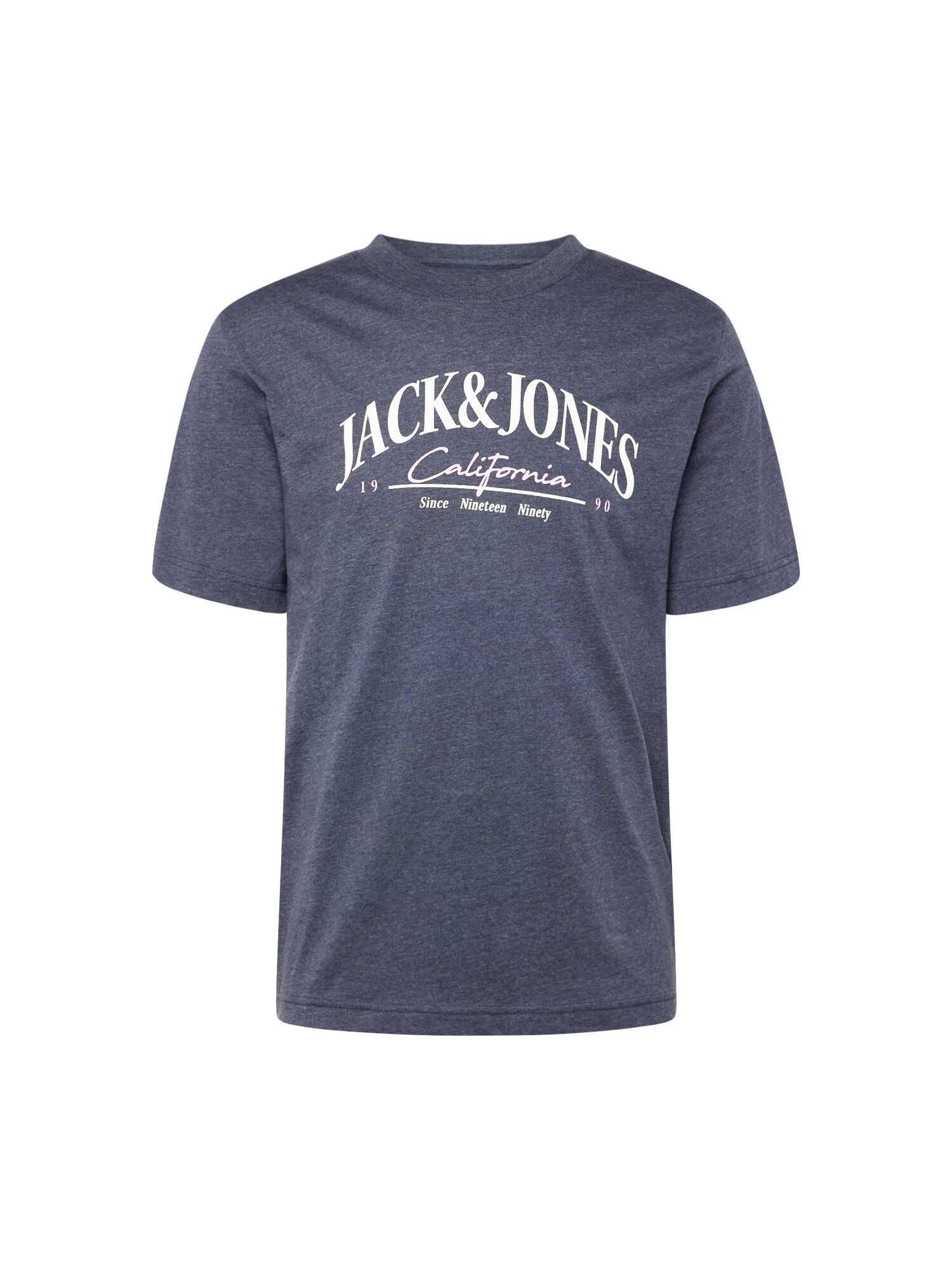 JACK & JONES Μπλουζάκι 'PALMA' ναυτικό μπλε / λευκό - Pepit.gr